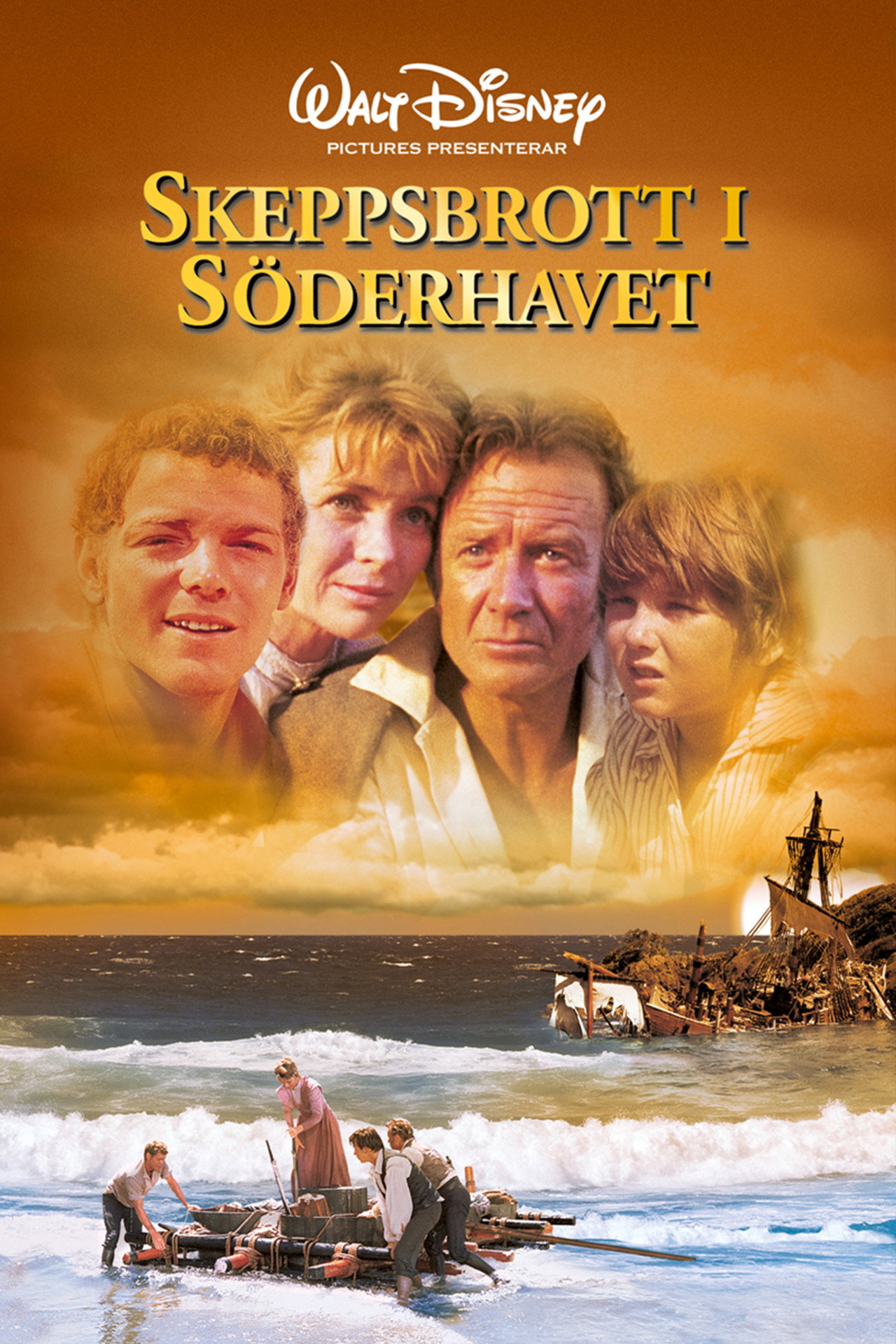 Skeppsbrott i Söderhavet filmaffisch