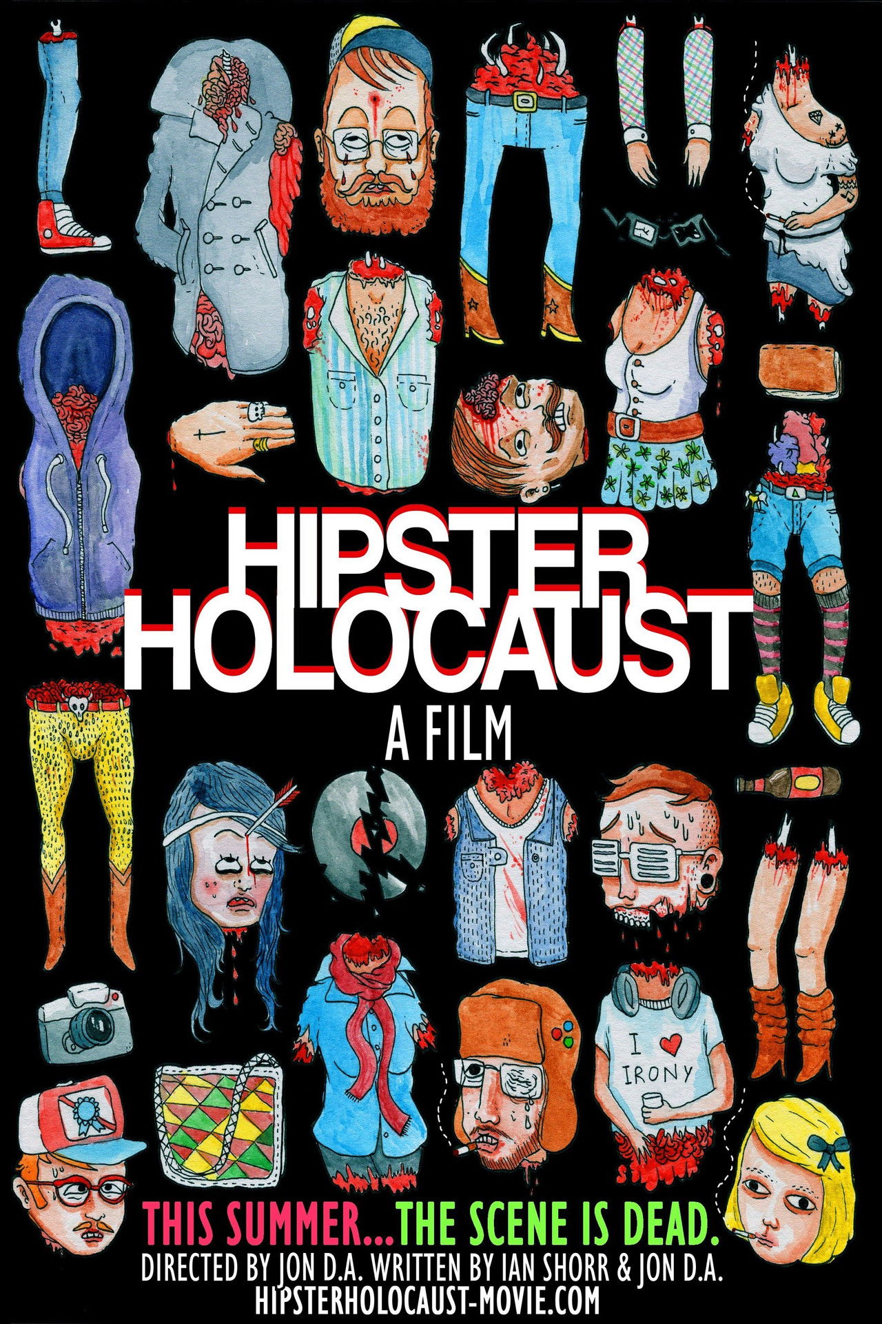 Hipster Holocaust Backdrop