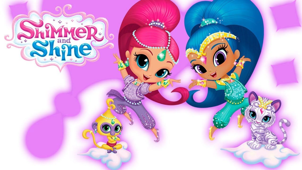 Shimmer und Shine background