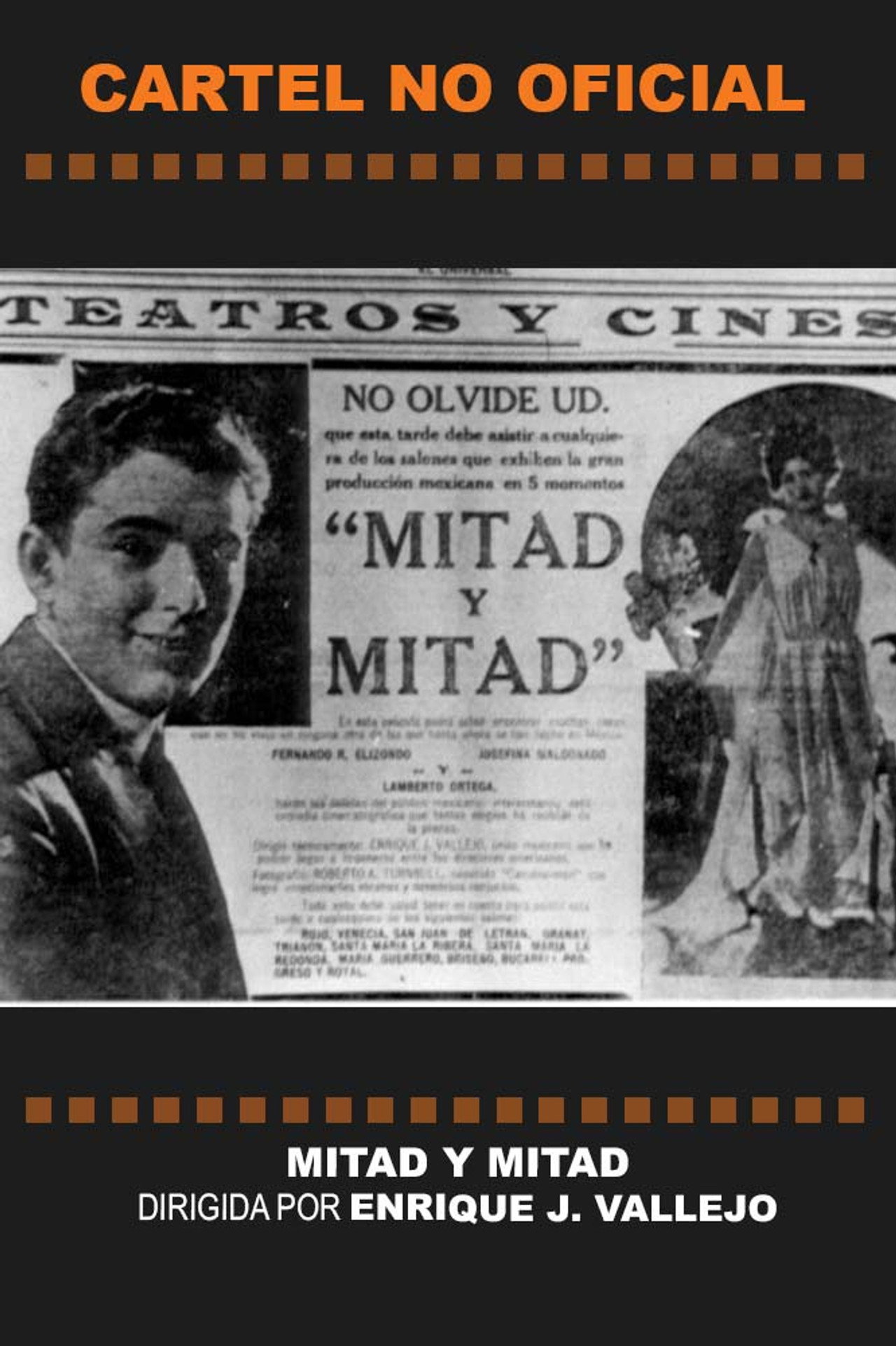 Mitad y mitad Backdrop