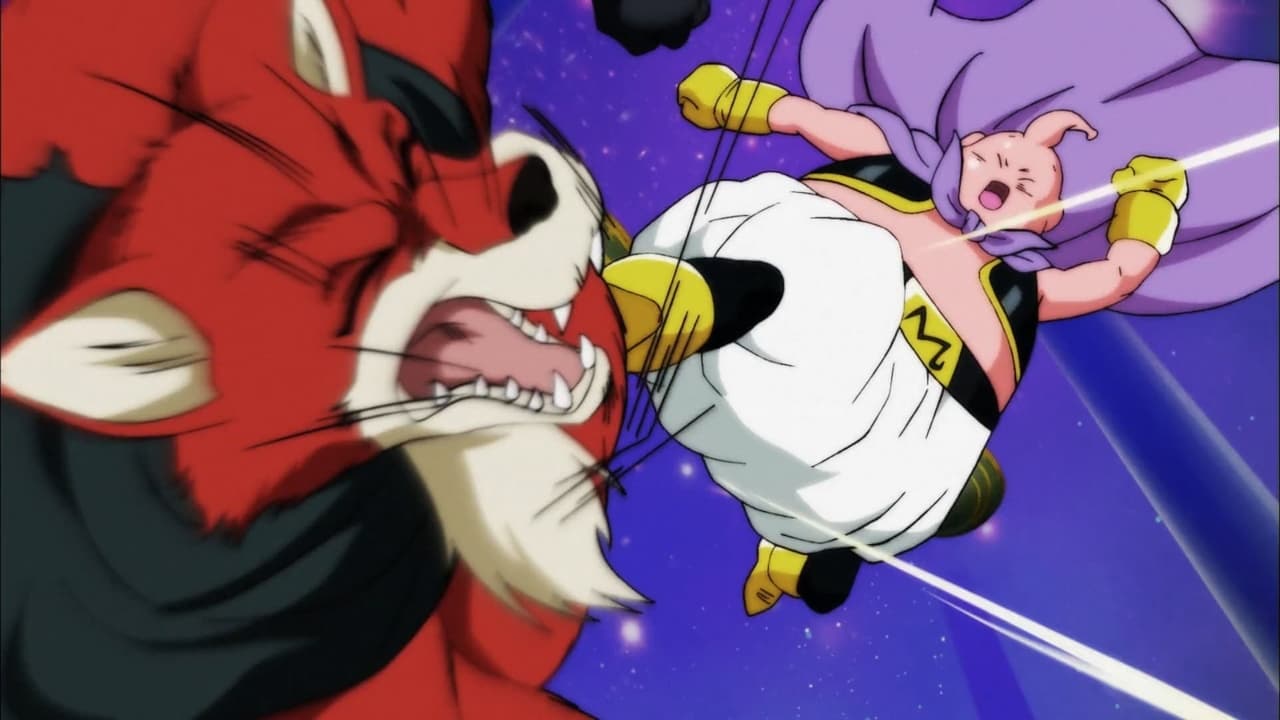 Dragon Ball Super - Season 1 Episode 79 : The 9th Universe's Kicking Basil vs. the 7th Universe's Majin Buu!!
