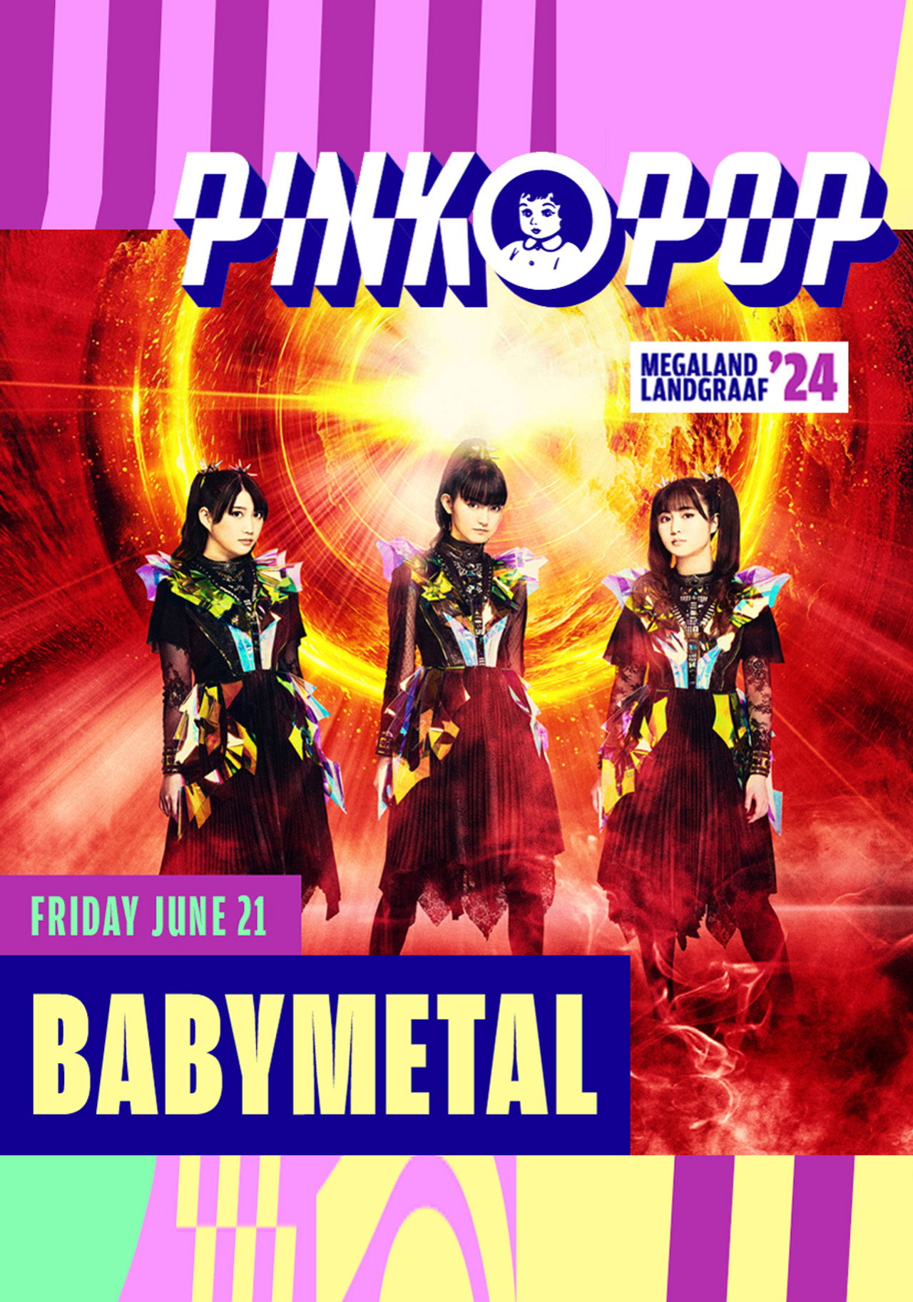 BABYMETAL - Live At Pinkpop 2024