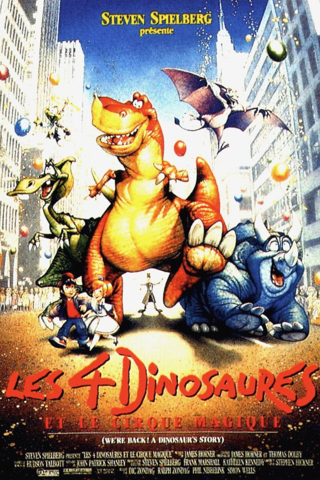 1993 We're Back! A Dinosaur's Story