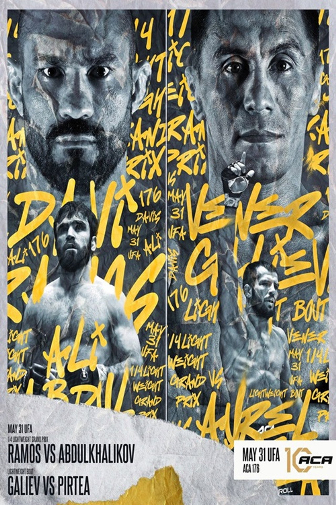 ACA 176: Ramos vs. Abdulkhalikov filmaffisch