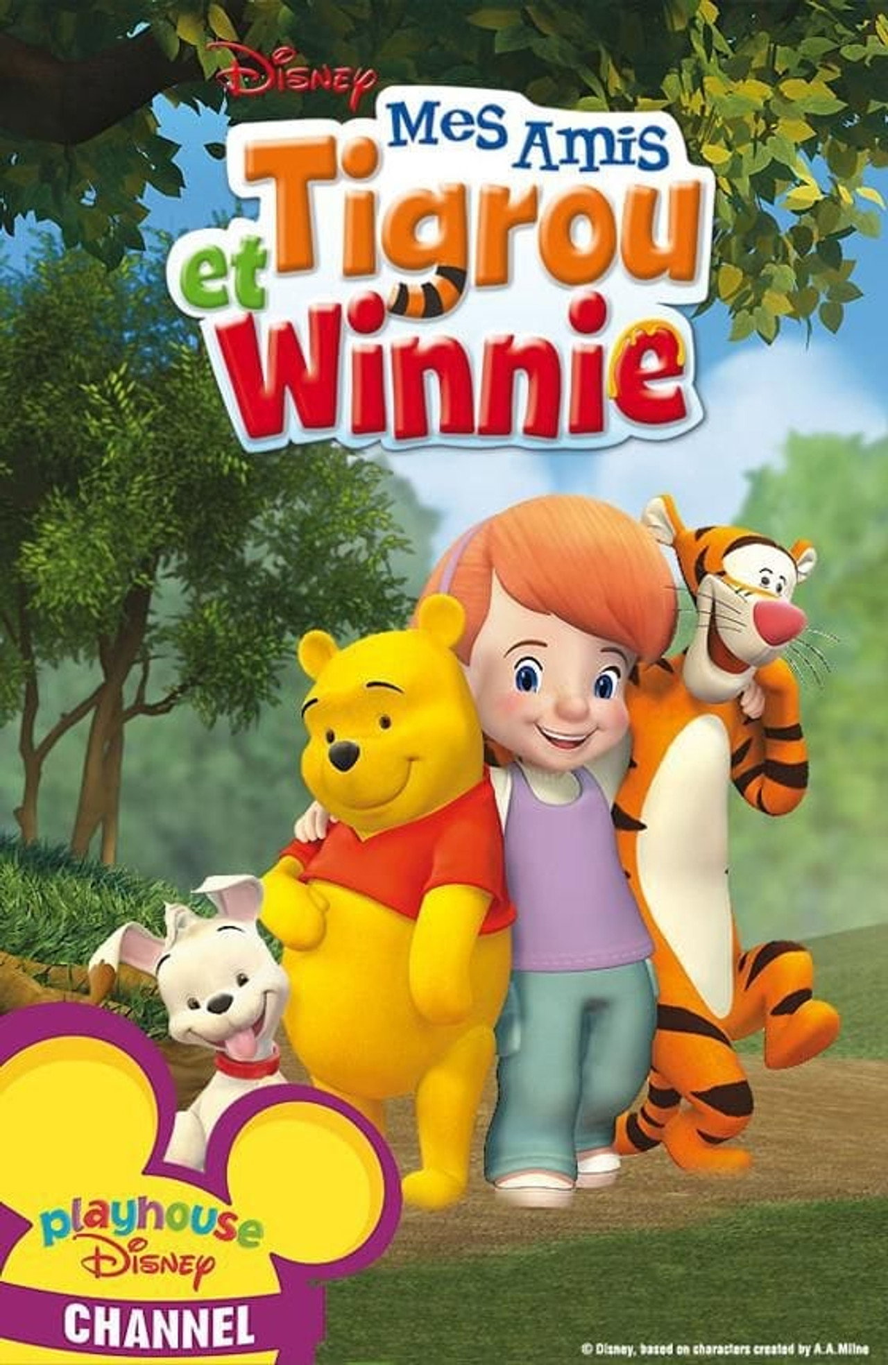 Mina vänner Tiger och Nalle Puh affisch