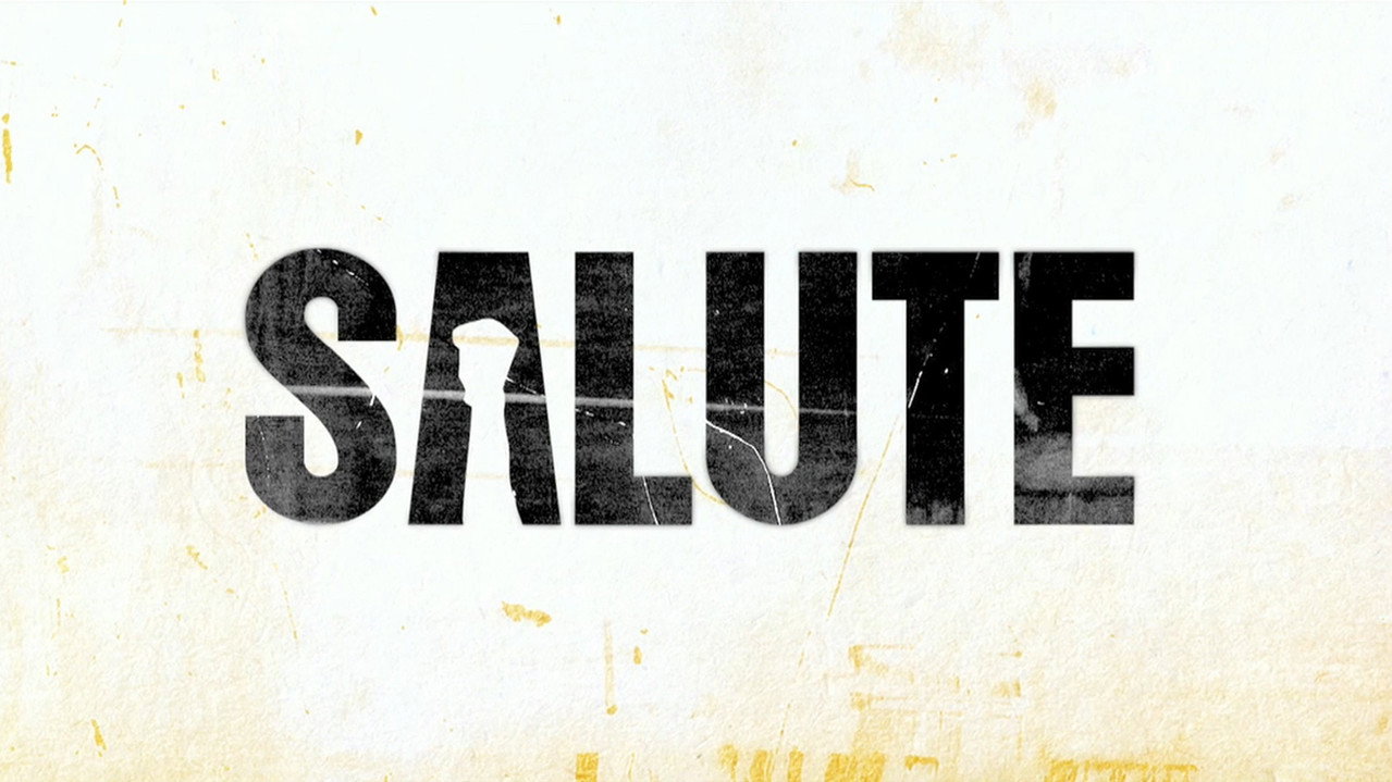 Salute backdrop