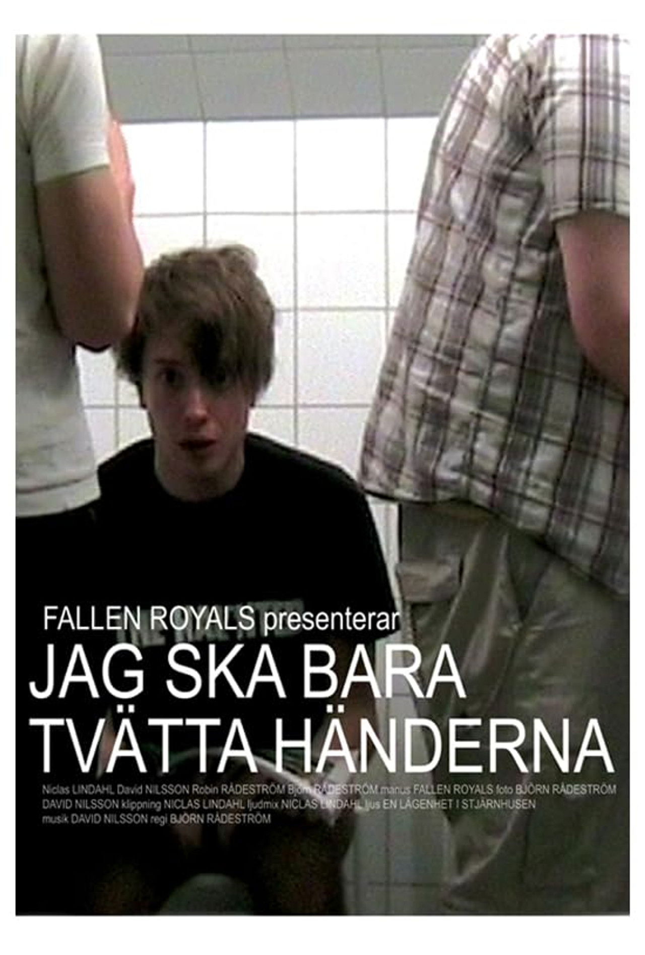 Jag ska bara tvätta händerna Backdrop