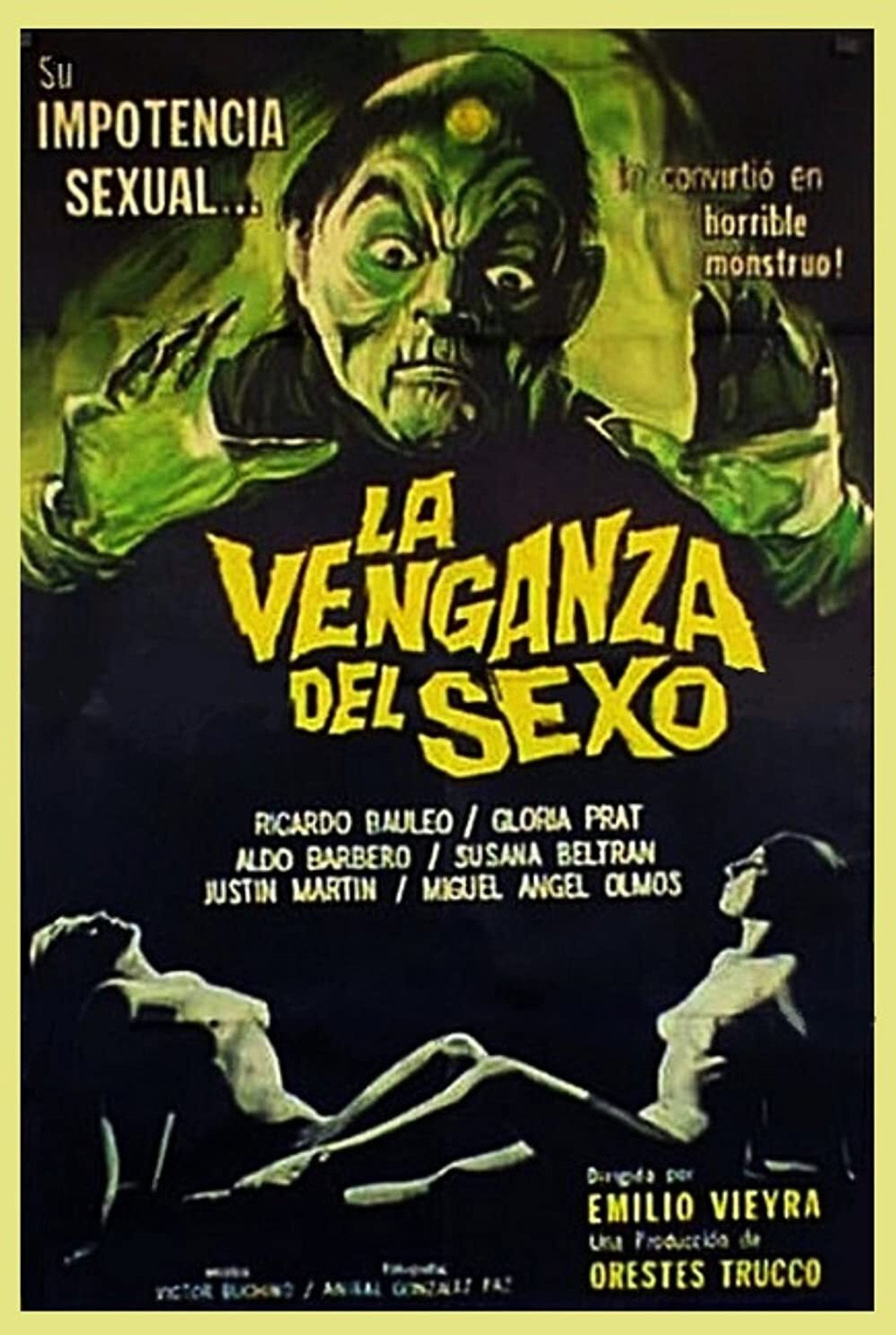 La venganza del sexo filmaffisch