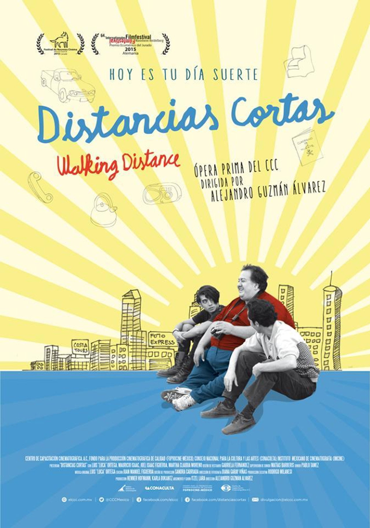Distancias cortas filmaffisch