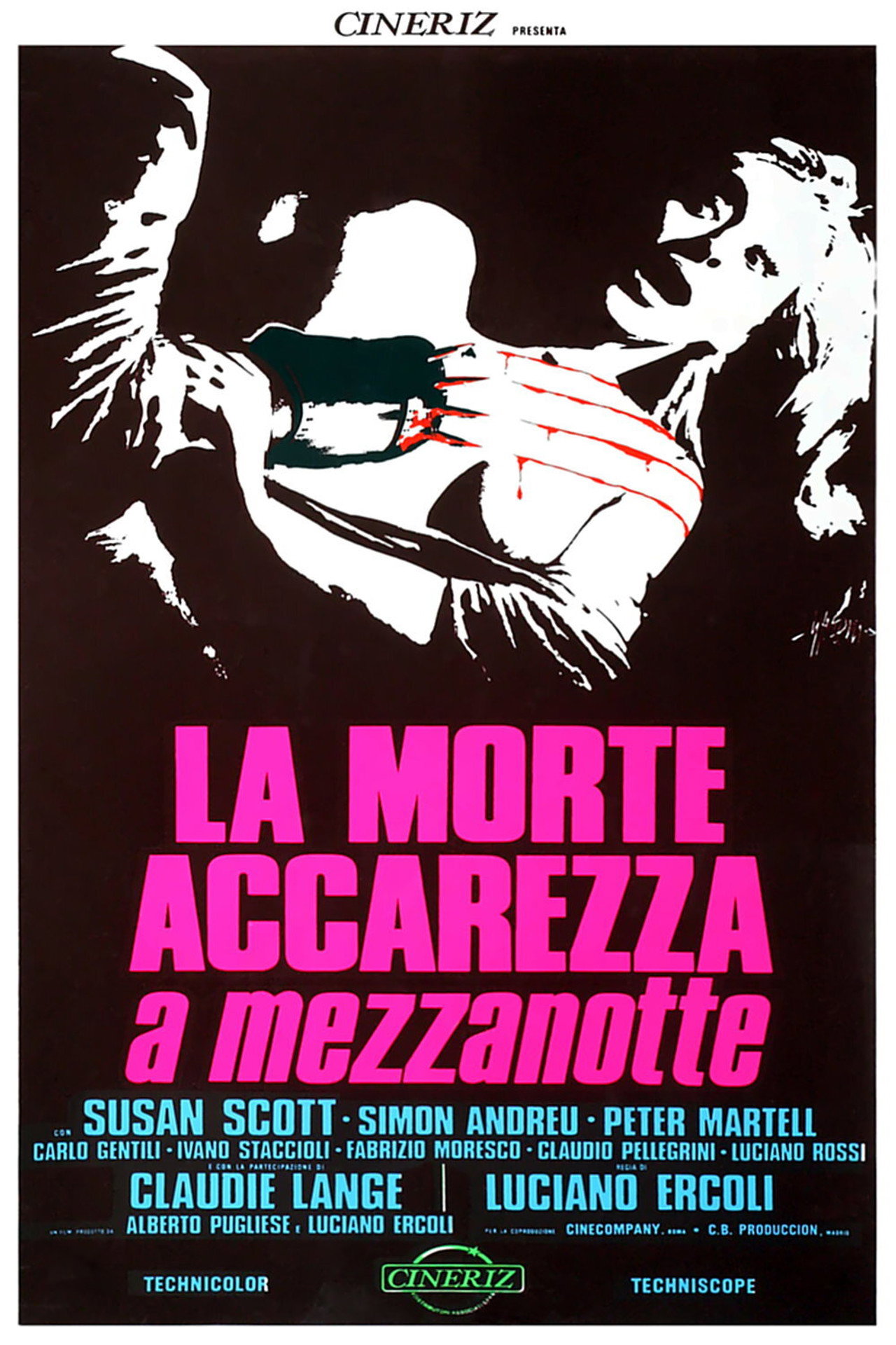 La morte accarezza a mezzanotte filmaffisch