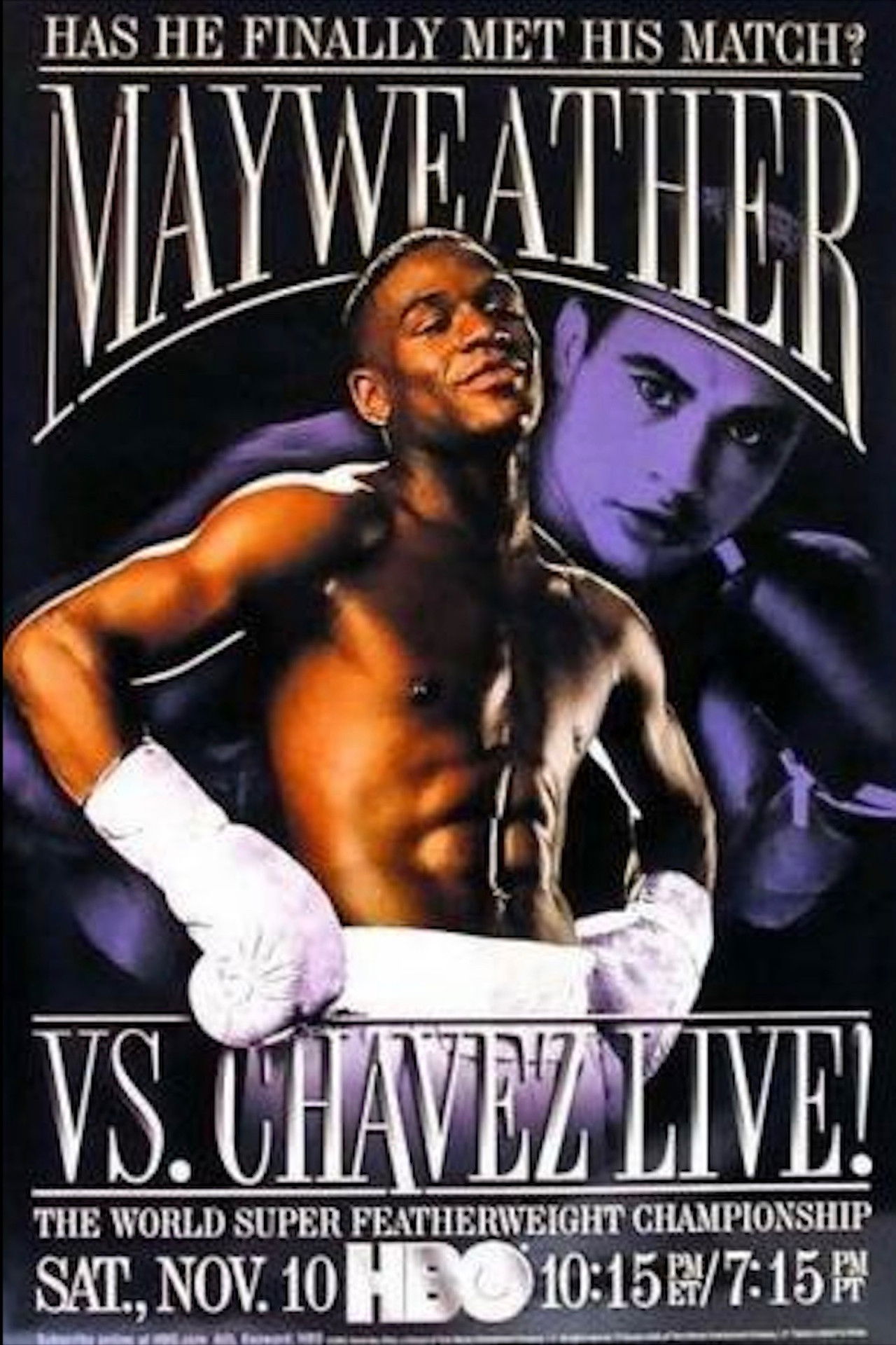 Floyd Mayweather Jr. vs. Jesus Chavez Backdrop