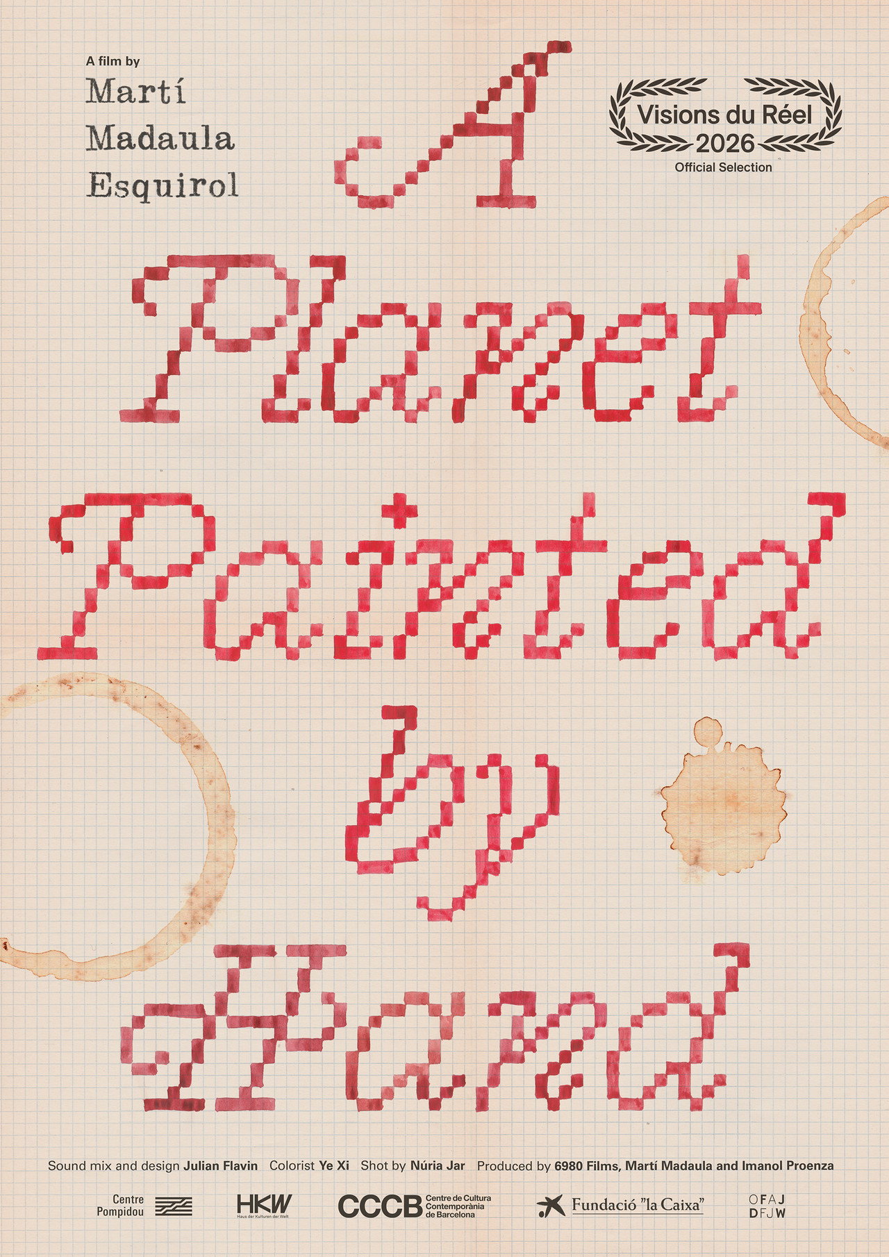 A Planet Painted by Hand