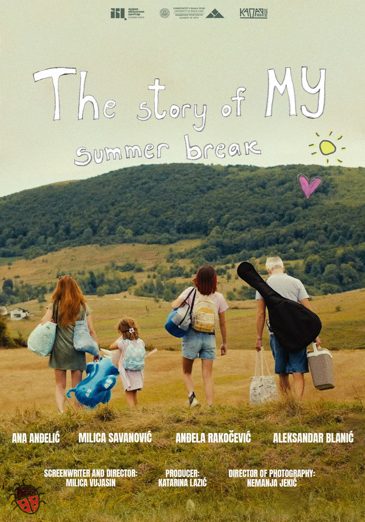 The Story of My Summer Break Backdrop