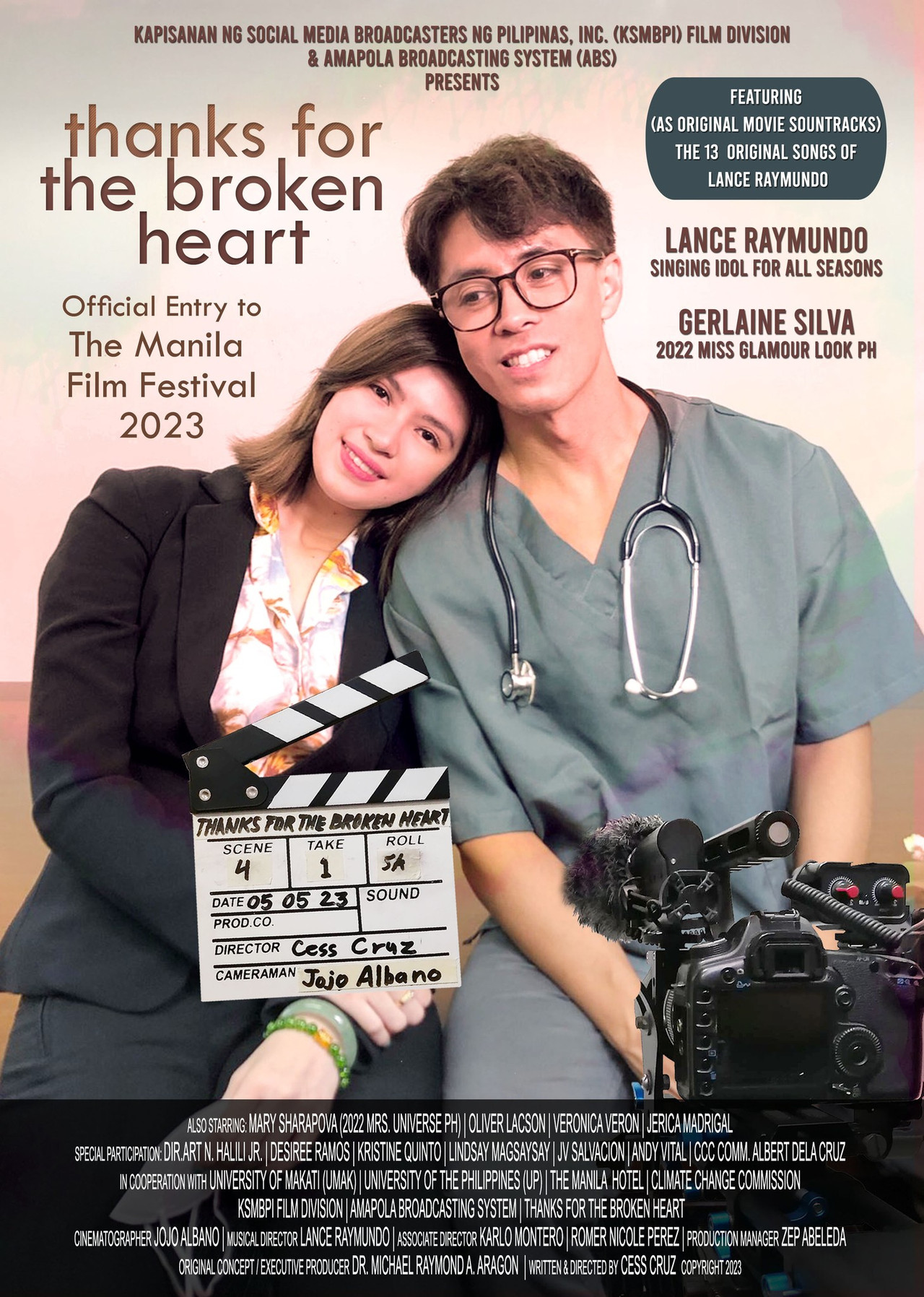 Thanks for the Broken Heart Backdrop