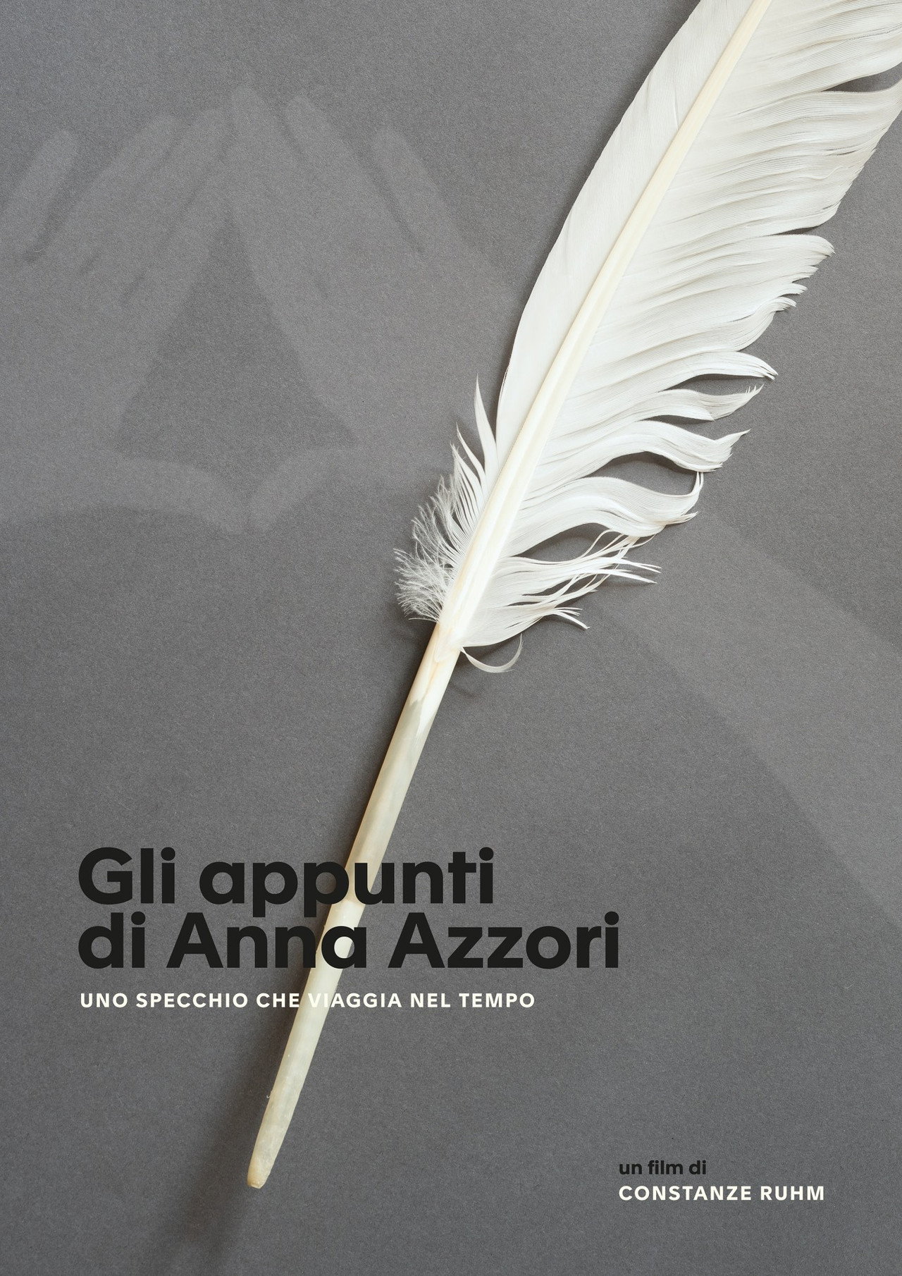Gli appunti di Anna Azzori / Uno specchio che viaggia nel tempo filmaffisch