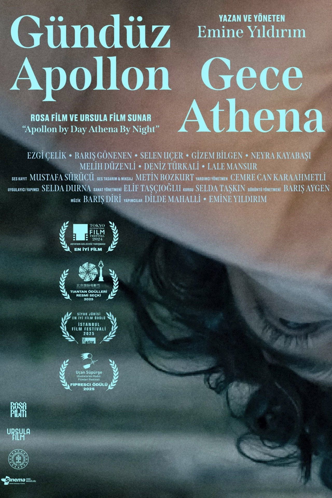 Gündüz Apollon Gece Athena filmaffisch