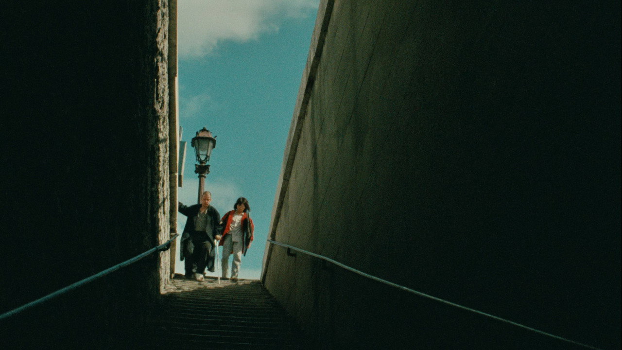The Lovers on the Bridge background 62