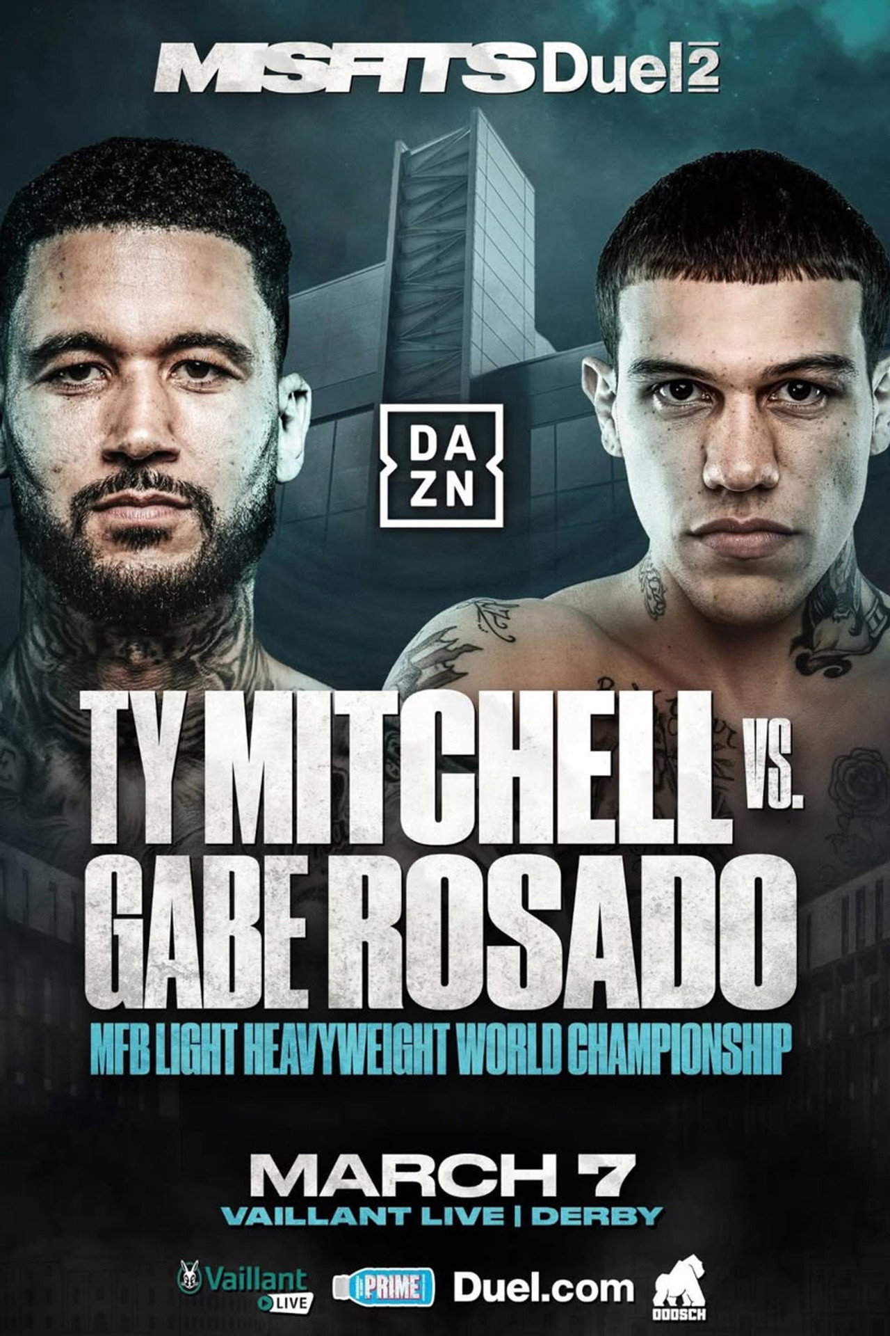 Ty Mitchell vs. Gabriel Rosado filmaffisch