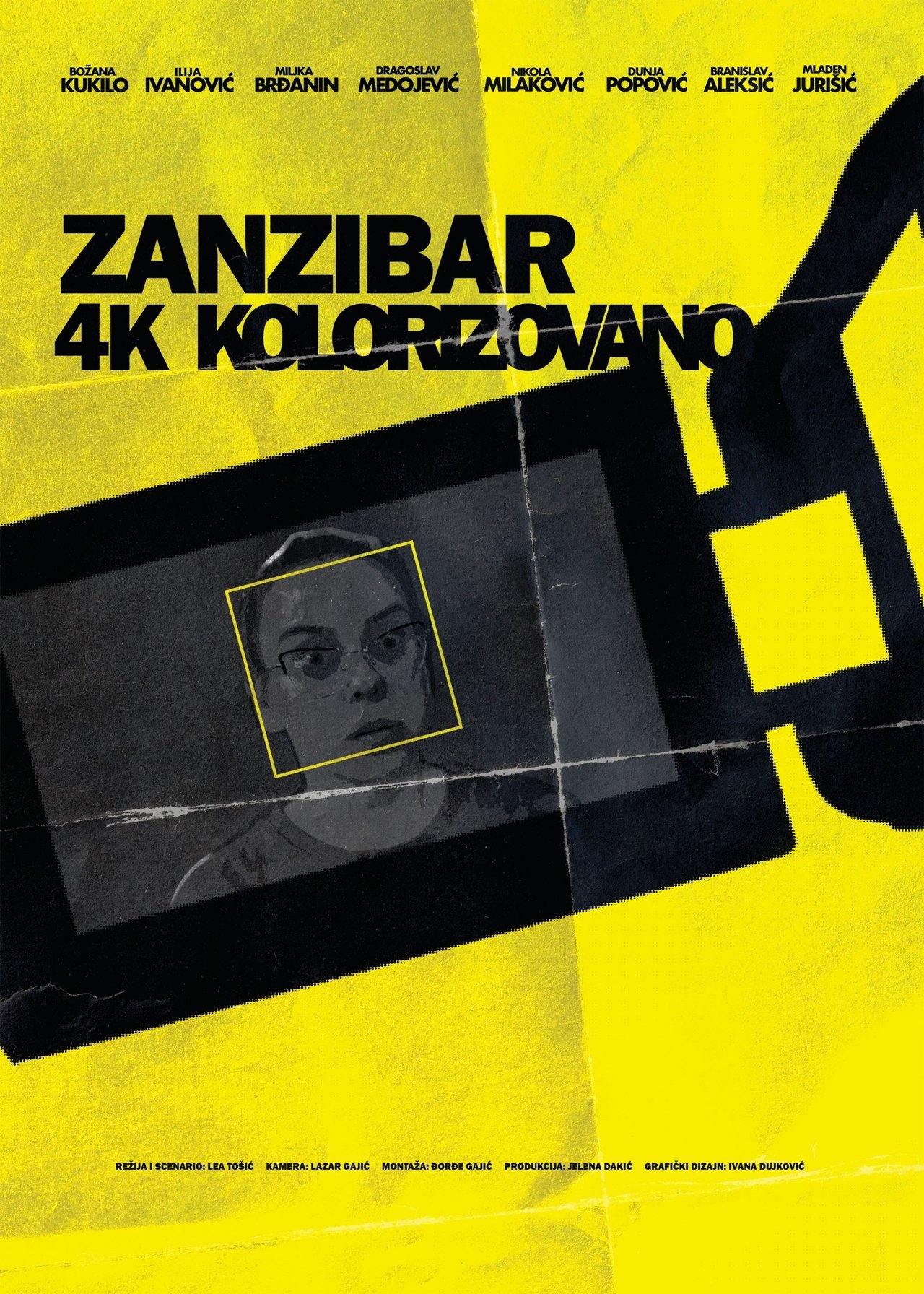 Zanzibar 4K kolorizovano poster