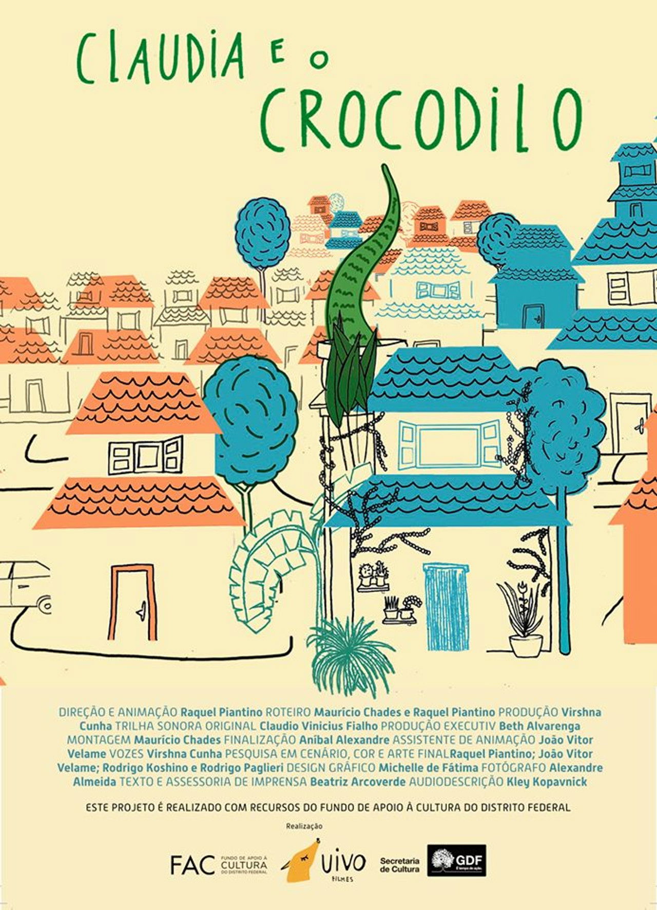 Claudia e o Crocodilo poster