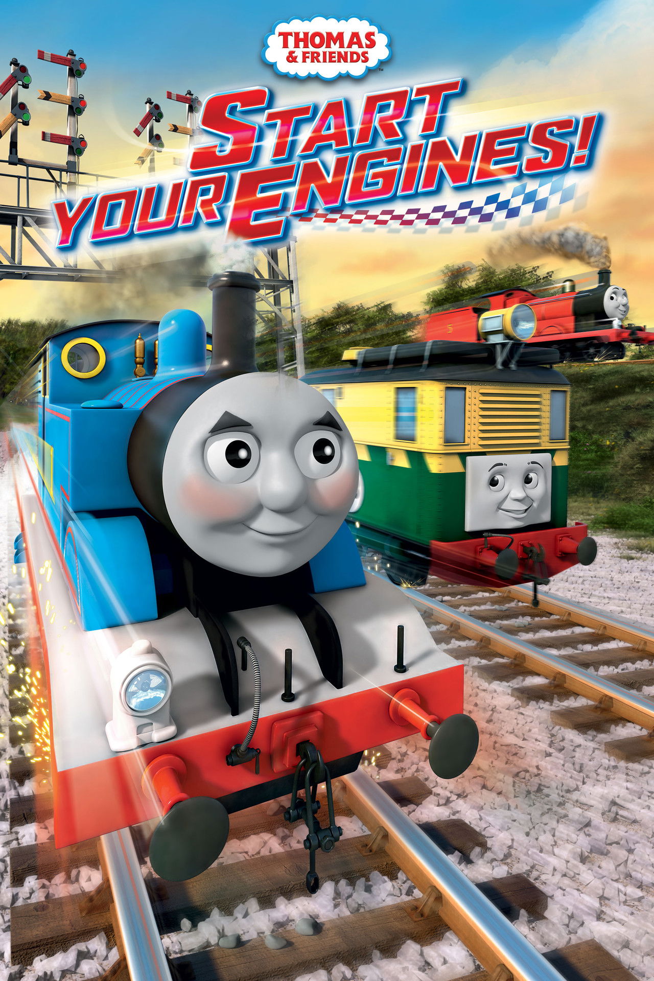 Thomas & Friends: Start Your Engines! Backdrop