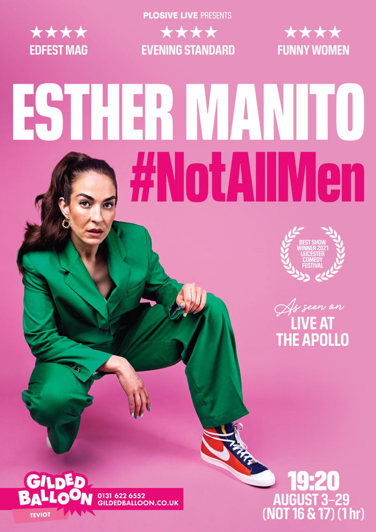 Esther Manito: #NotAllMen Backdrop