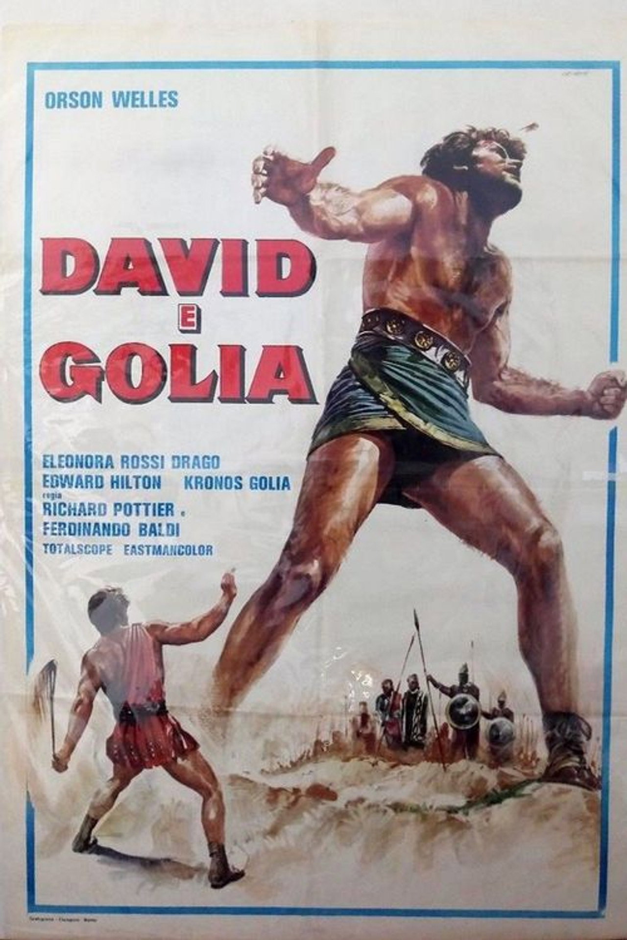 David e Golia filmaffisch