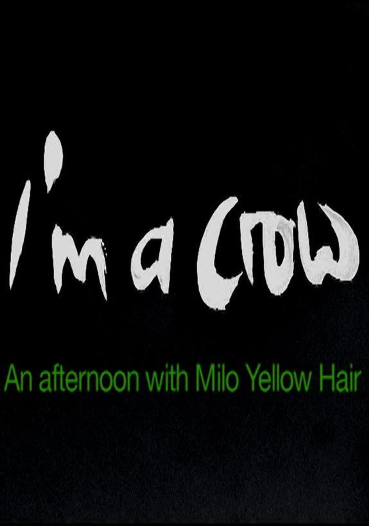 I'm a Crow: An Afternoon with Milo Yellow Hair Backdrop
