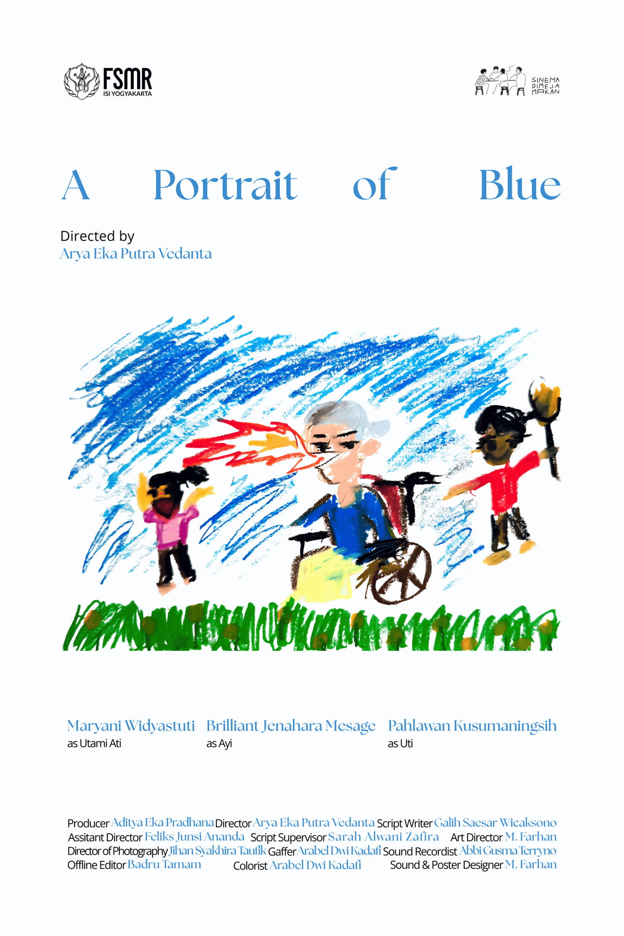 A Portrait of Blue
