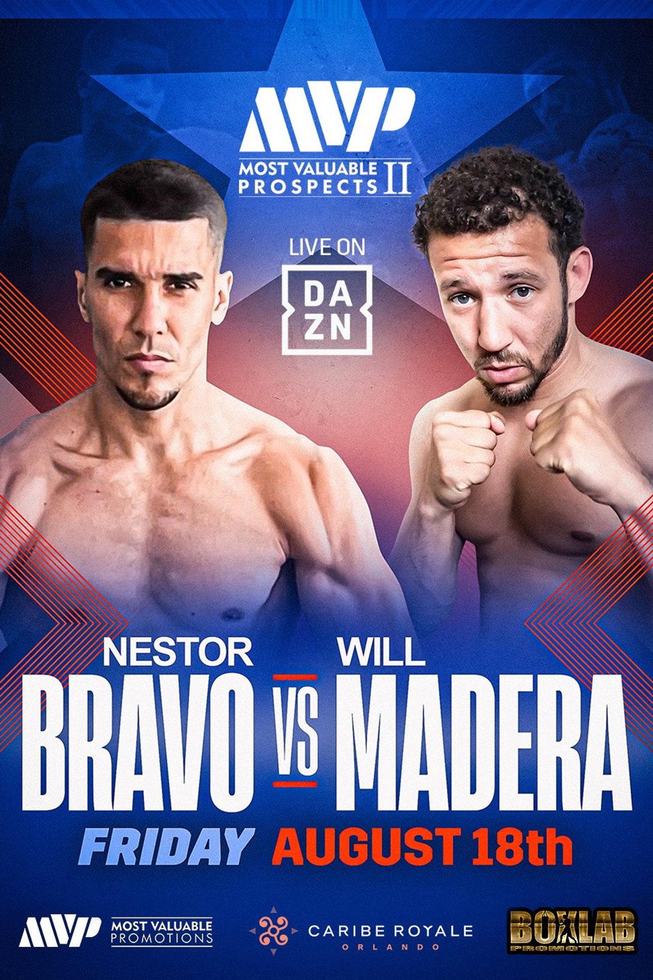 Nestor Bravo vs. Will Madera filmaffisch