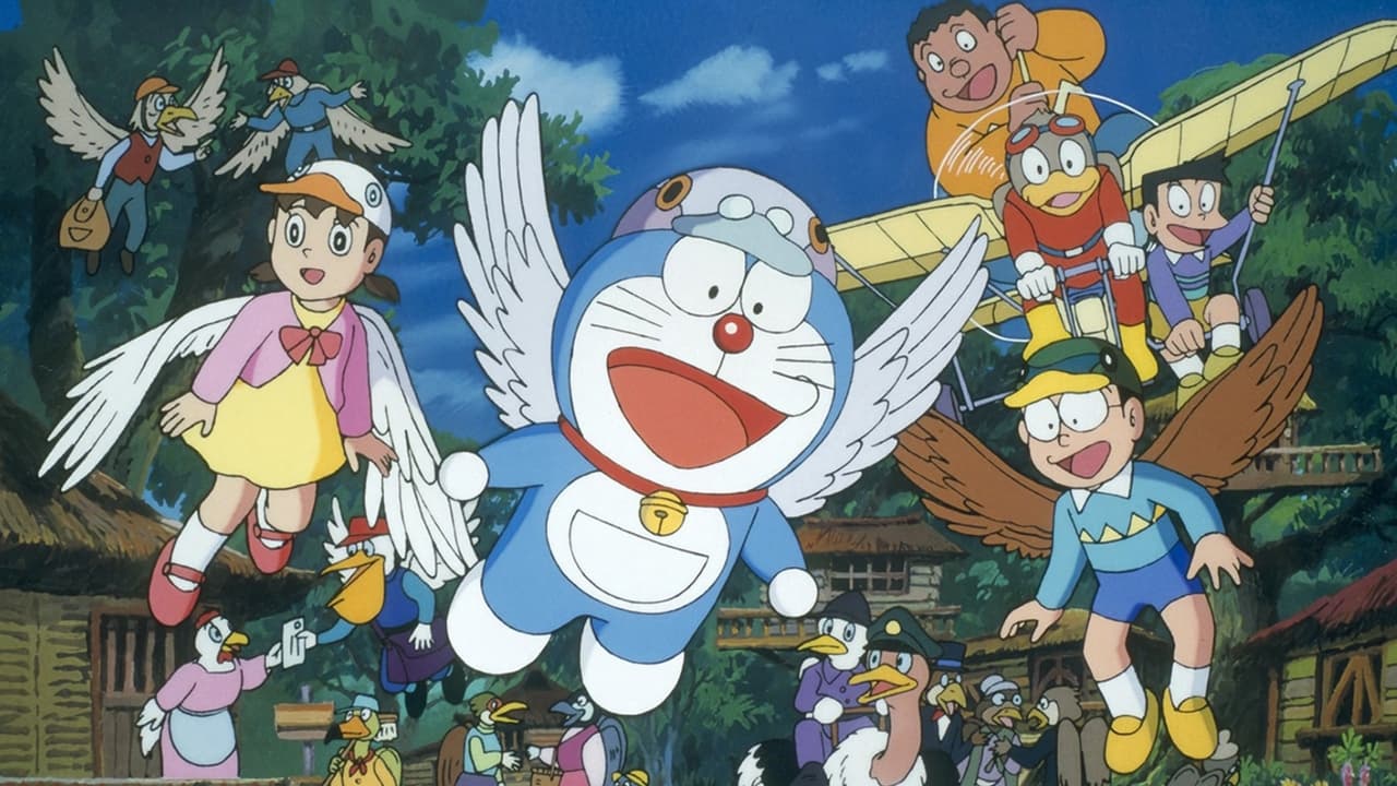 Doraemon en el mágico mundo de las aves