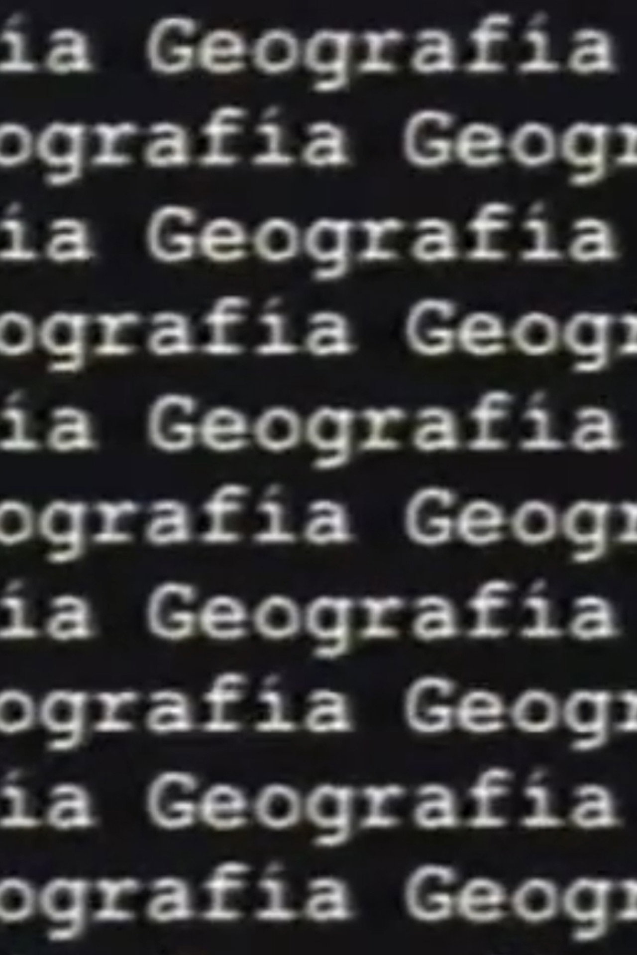 Geografia filmaffisch