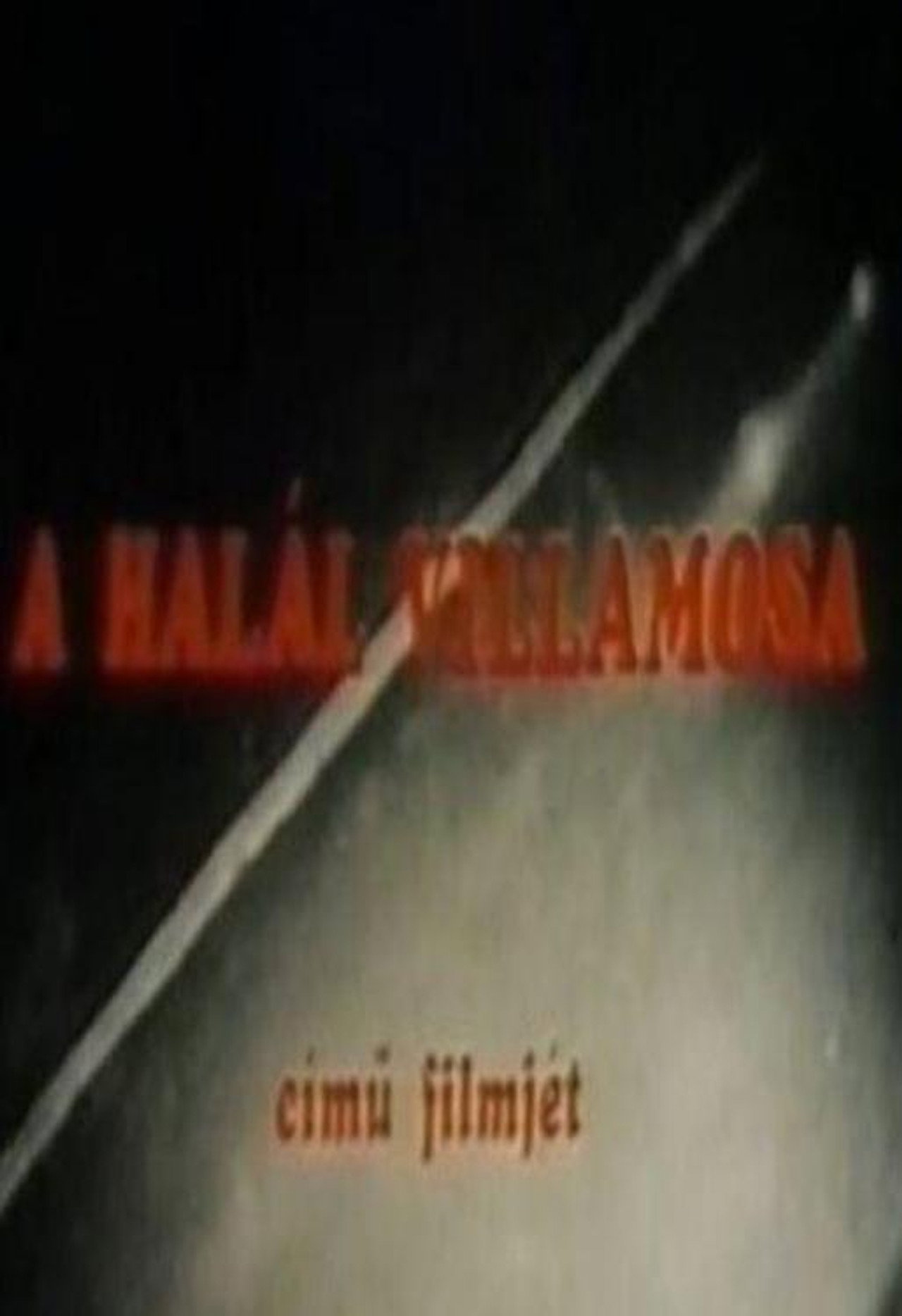 A halál villamosa filmaffisch