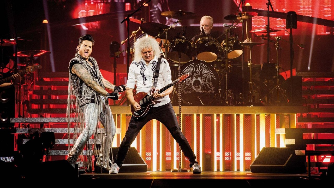 Queen + Adam Lambert : Live Around The World background