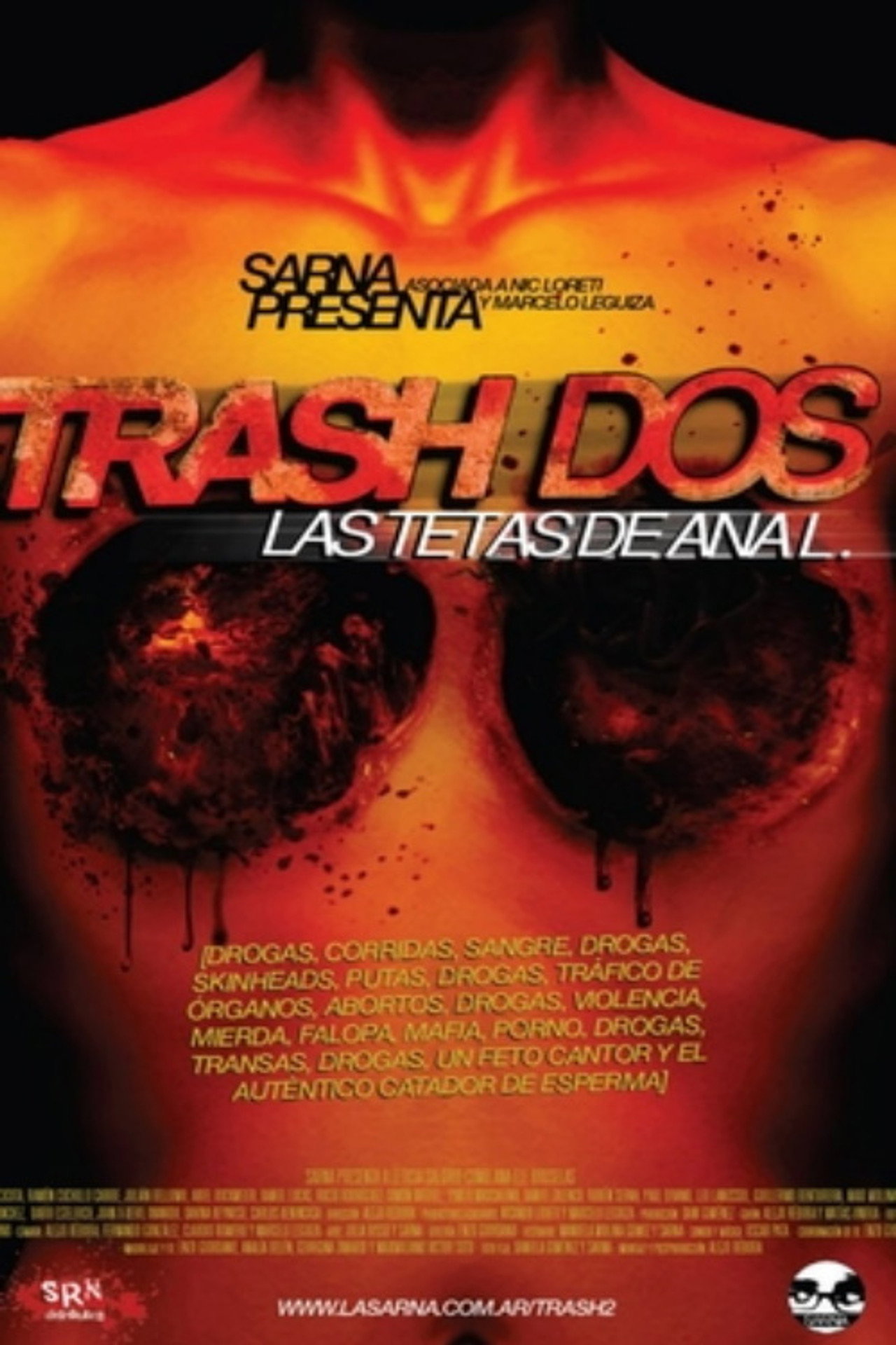 Trash 2: las tetas de Ana L. Backdrop