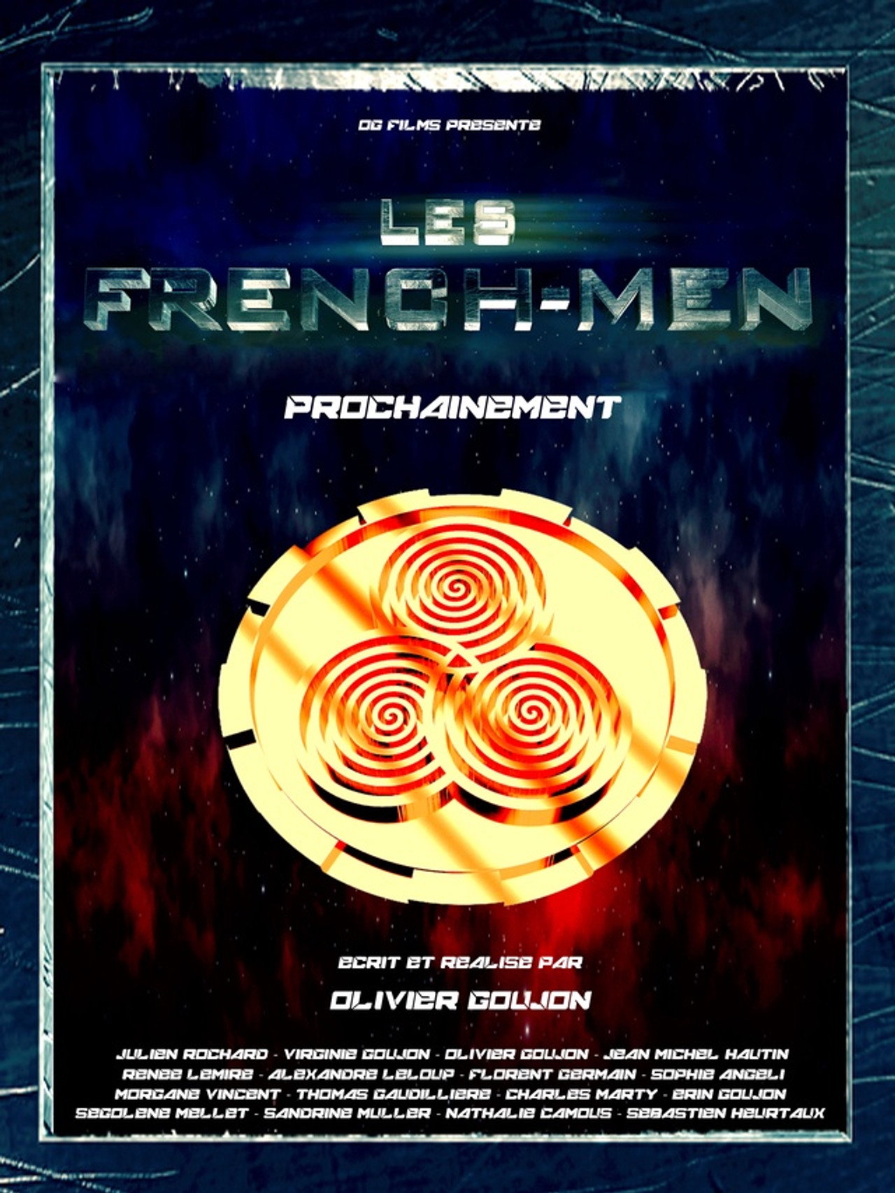 Les Frenchmen, les premiers super-héros français filmaffisch