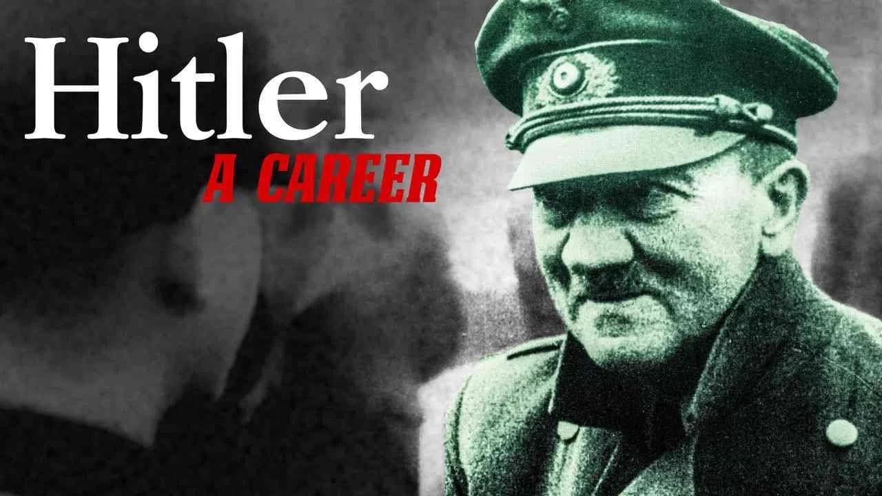 Hitler - A Career background