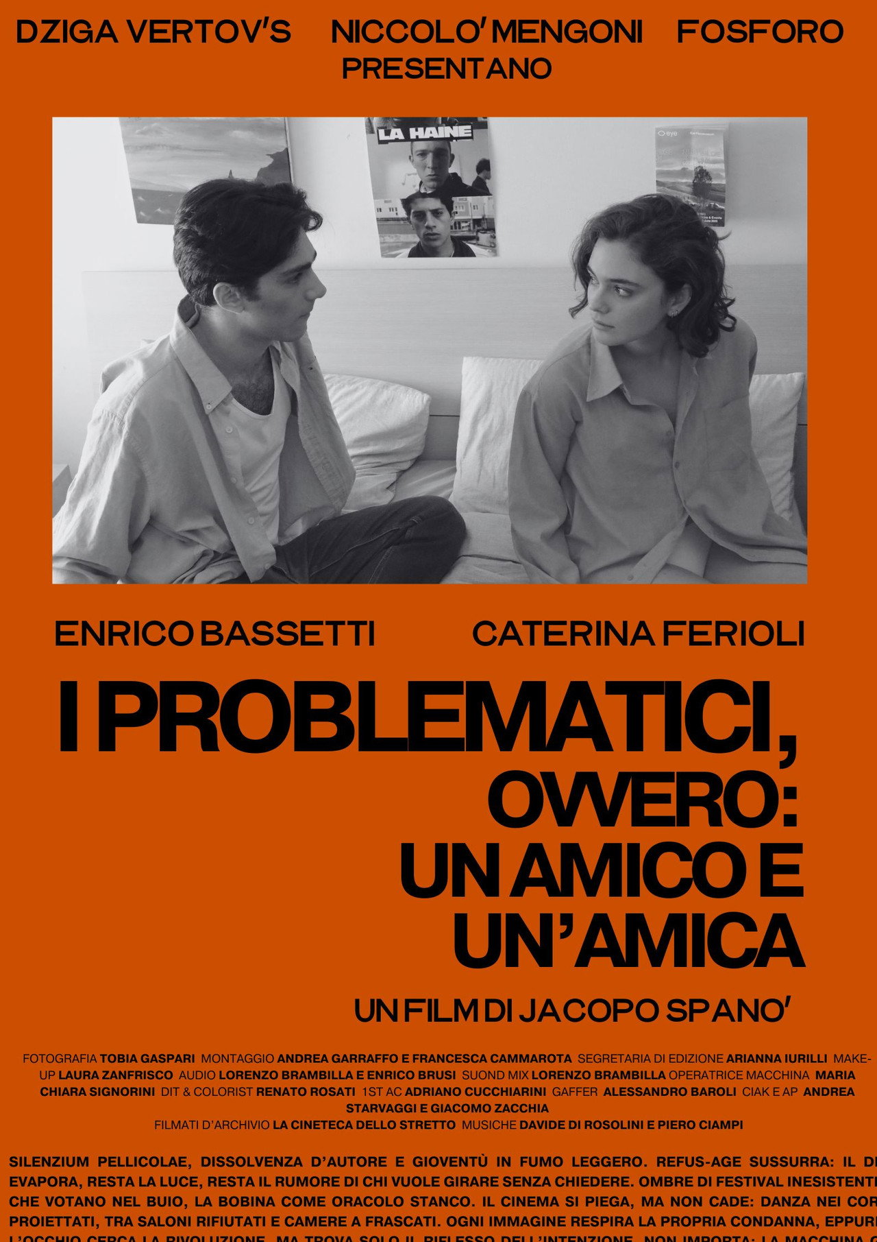 I Problematici, ovvero: un amico e un'amica filmaffisch