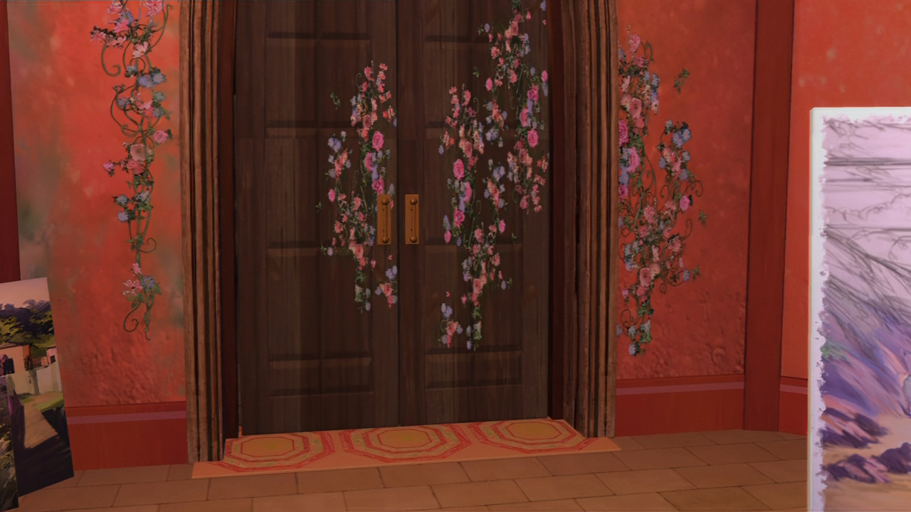 Barbie as Rapunzel background 48
