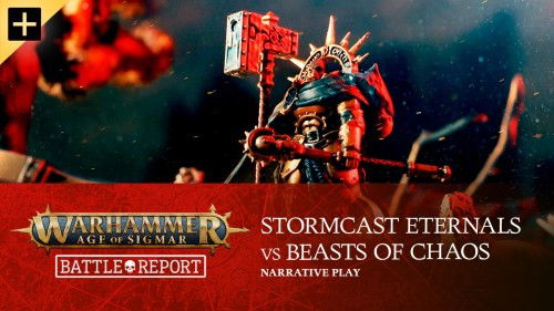 Path to Glory Campaign Part 1 – Stormcast Eternals vs Beasts of Chaos