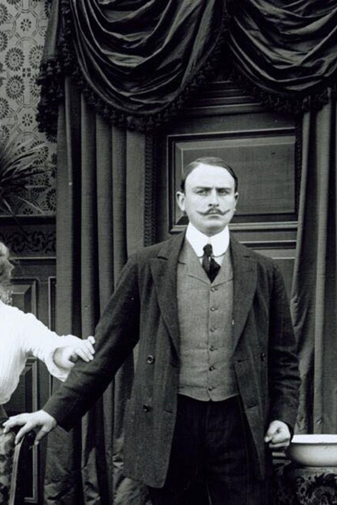 The Black Domino Backdrop