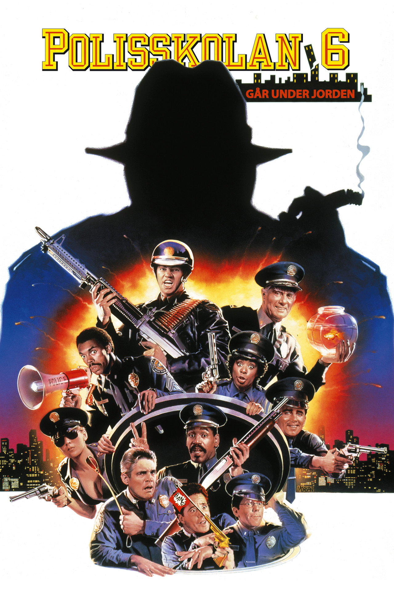 Polisskolan 6 - går under jorden filmaffisch