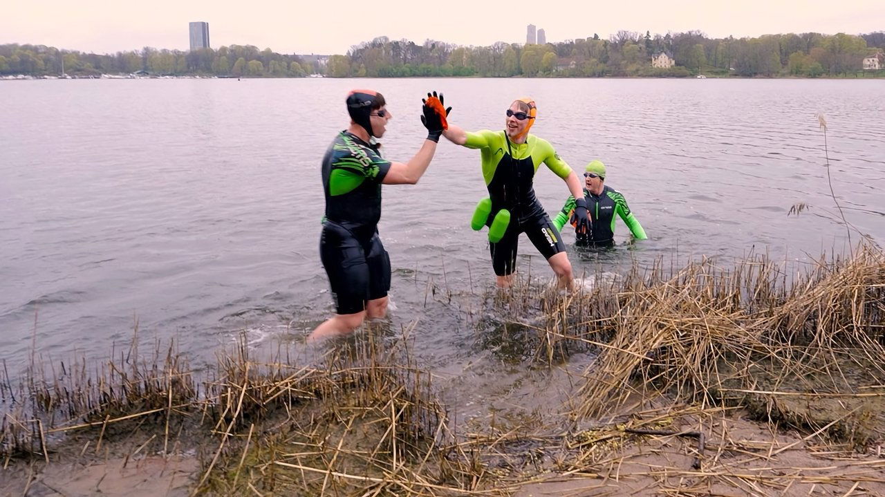 Jiros swimrun på 15 minuter