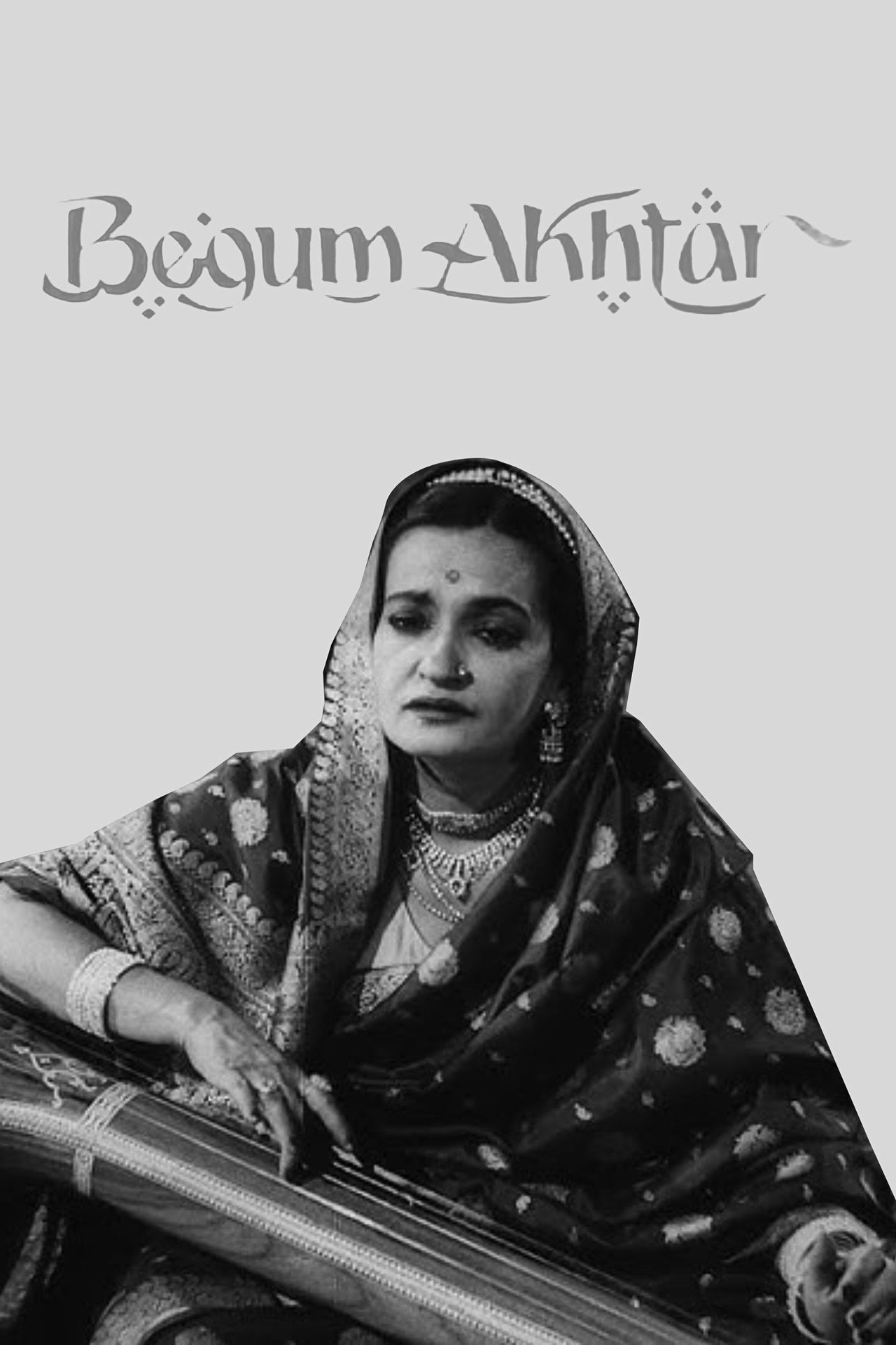 Begum Akhtar filmaffisch