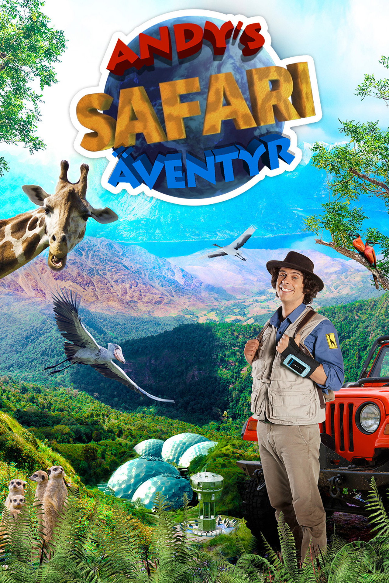 Andys safariäventyr affisch