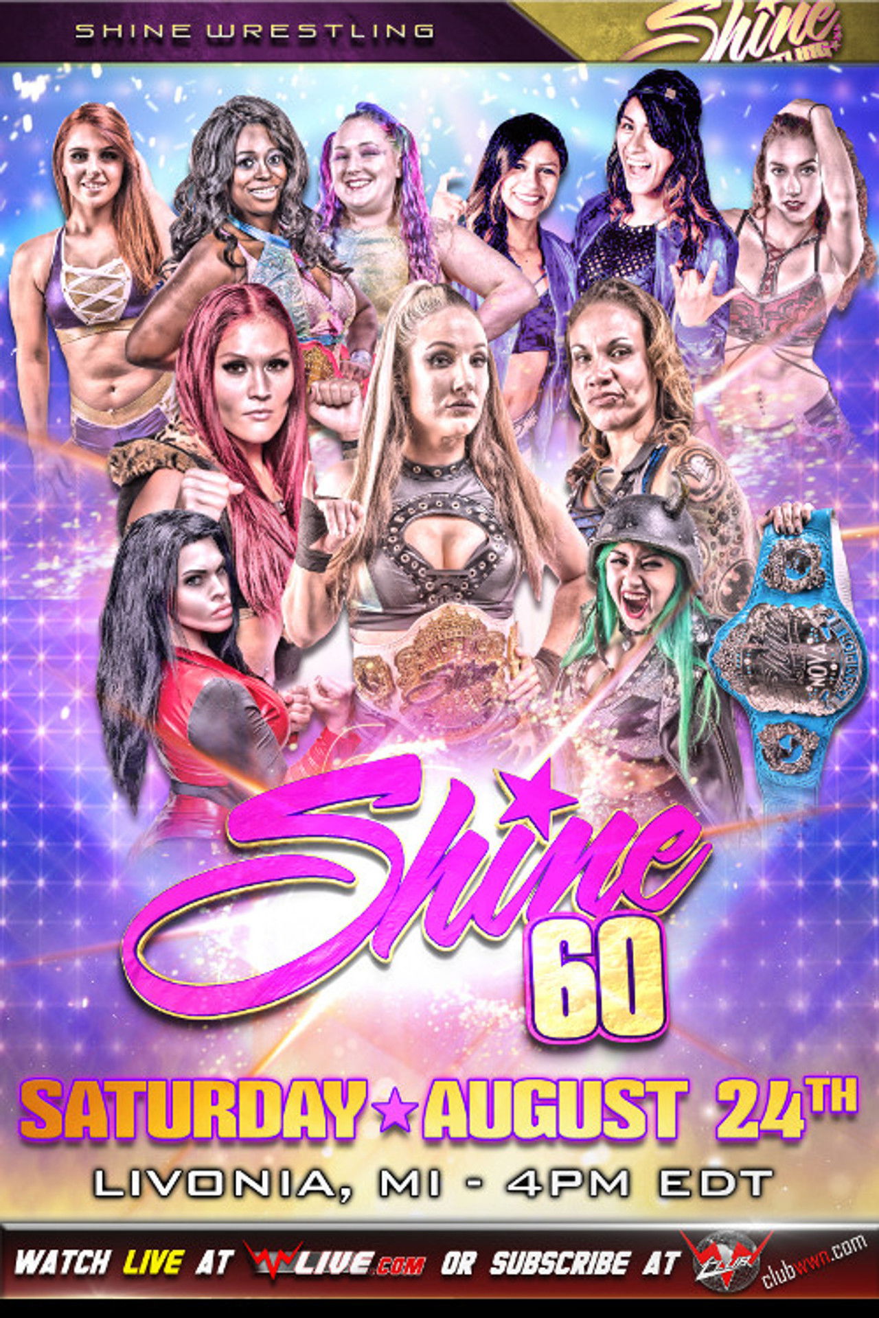 SHINE 60 Backdrop