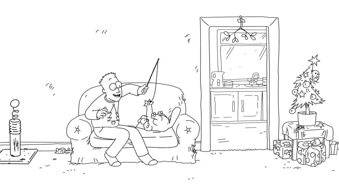 Simon's Cat — Christmas Yarn