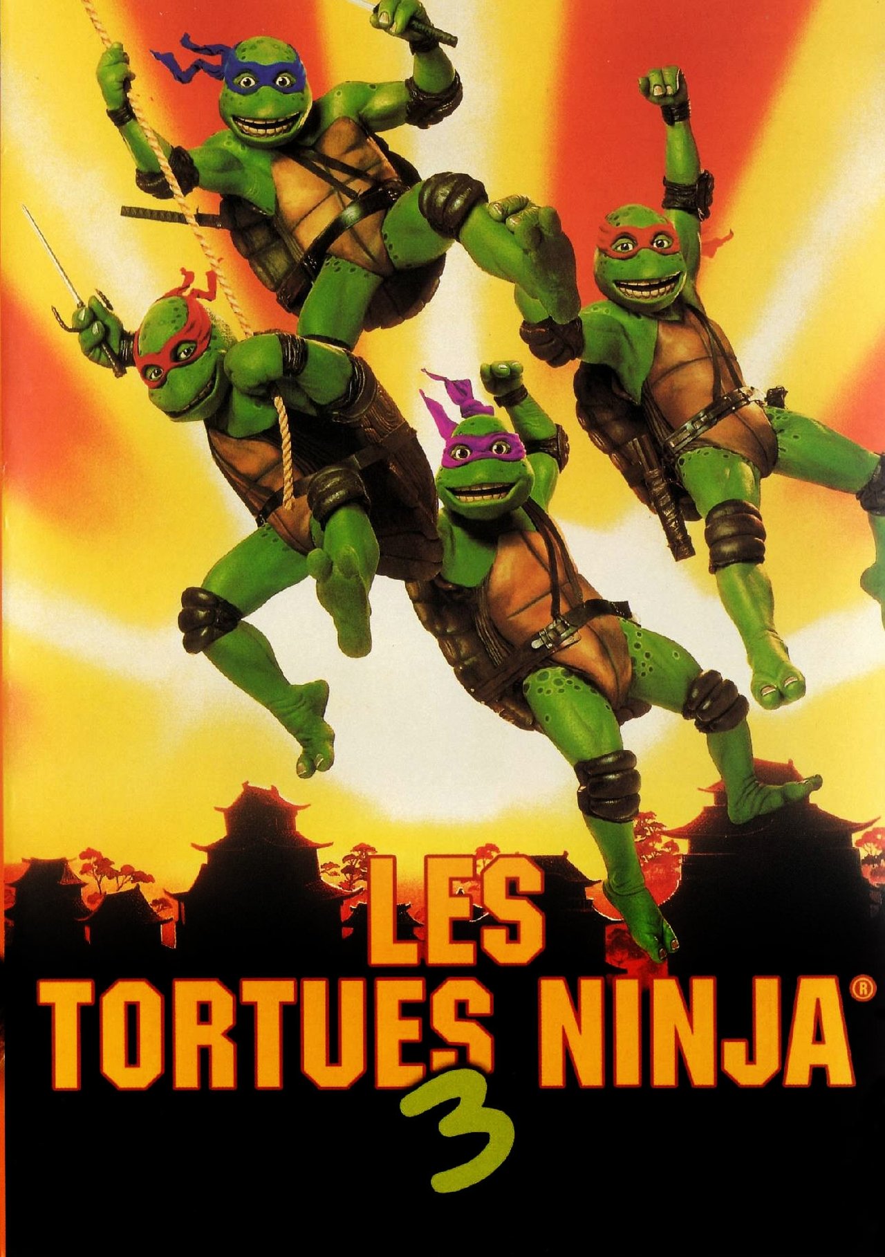 Les Tortues Ninja 3 : Retour au pays des samouraïs poster
