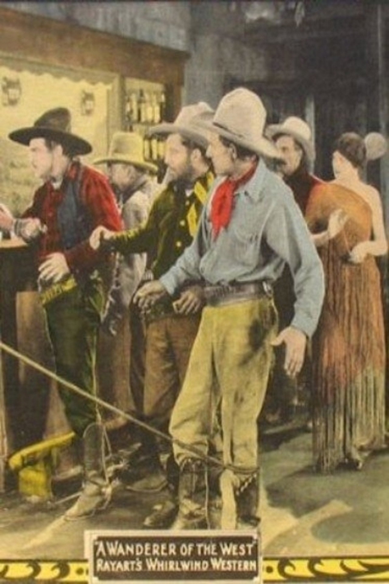 A Wanderer of the West filmaffisch