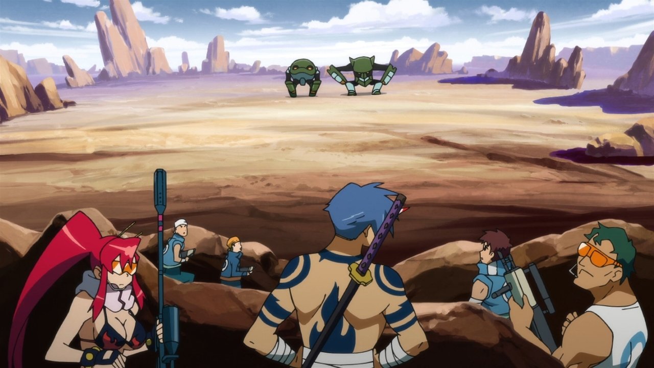 Gurren Lagann - Season 1 Episode 2 : I Said I'm Gonna Pilot That Thing!!